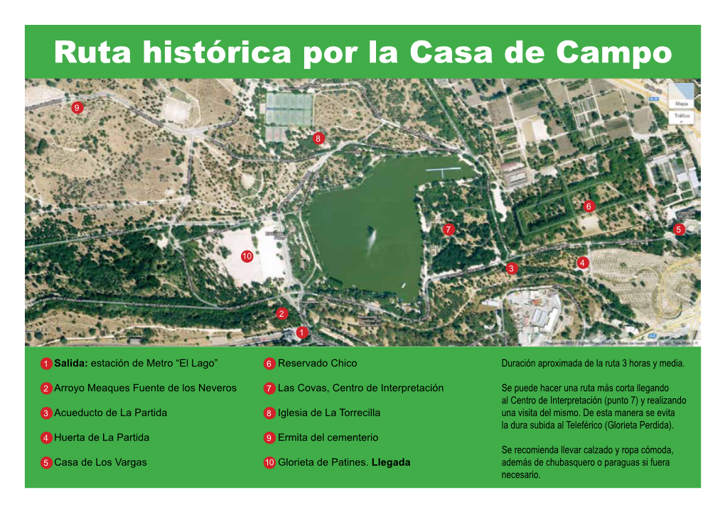 Ruta Histórica Por La Casa De Campo