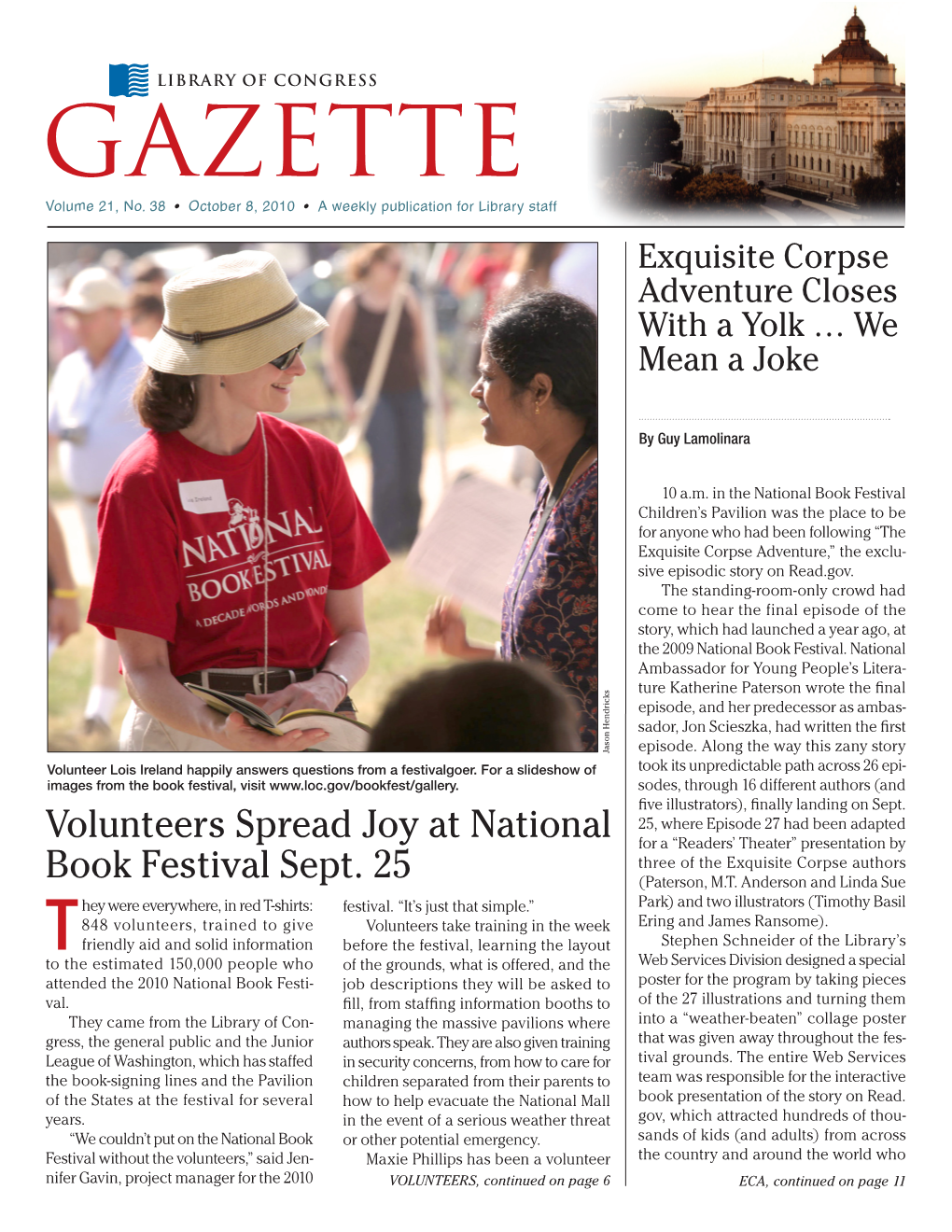 Gazette Volume 21, No