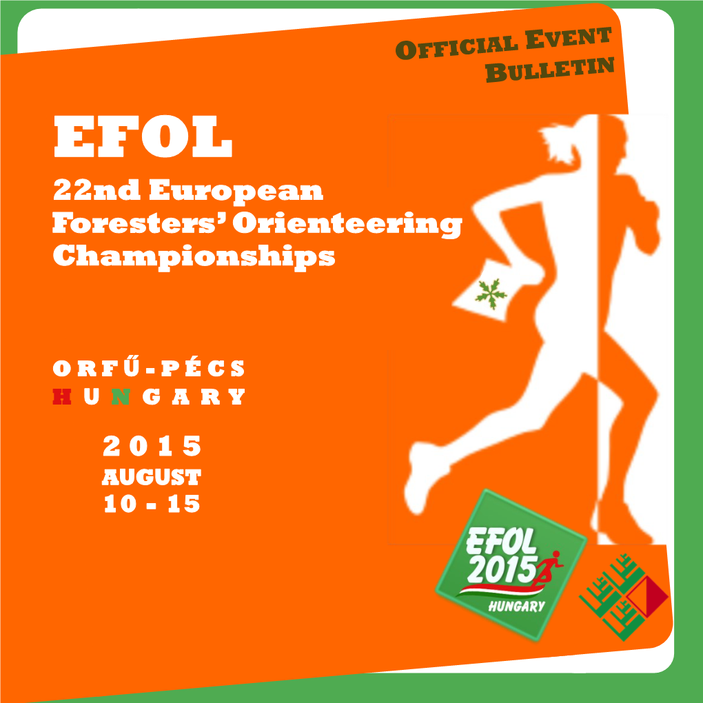 22Nd European Foresters' Orienteering Championships