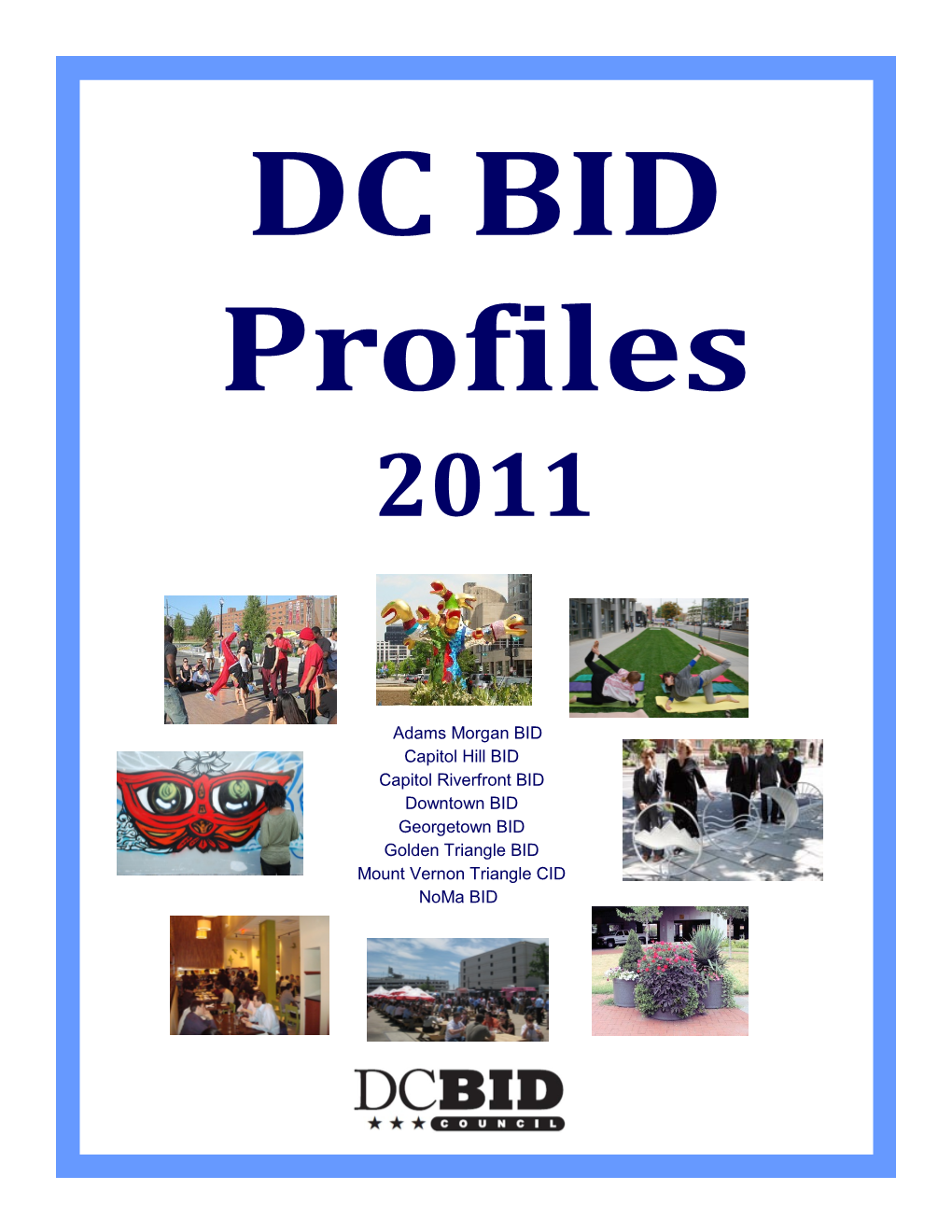 2011 BID Profiles