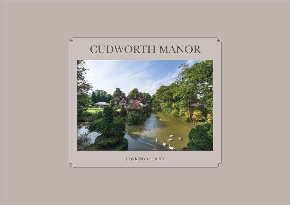 Cudworth Manor