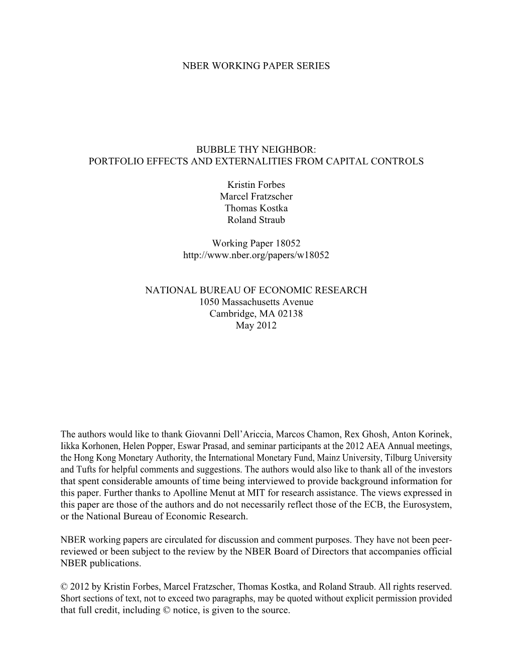 Bubble Thy Neighbor: Portfolio Effects and Externalities from Capital Controls