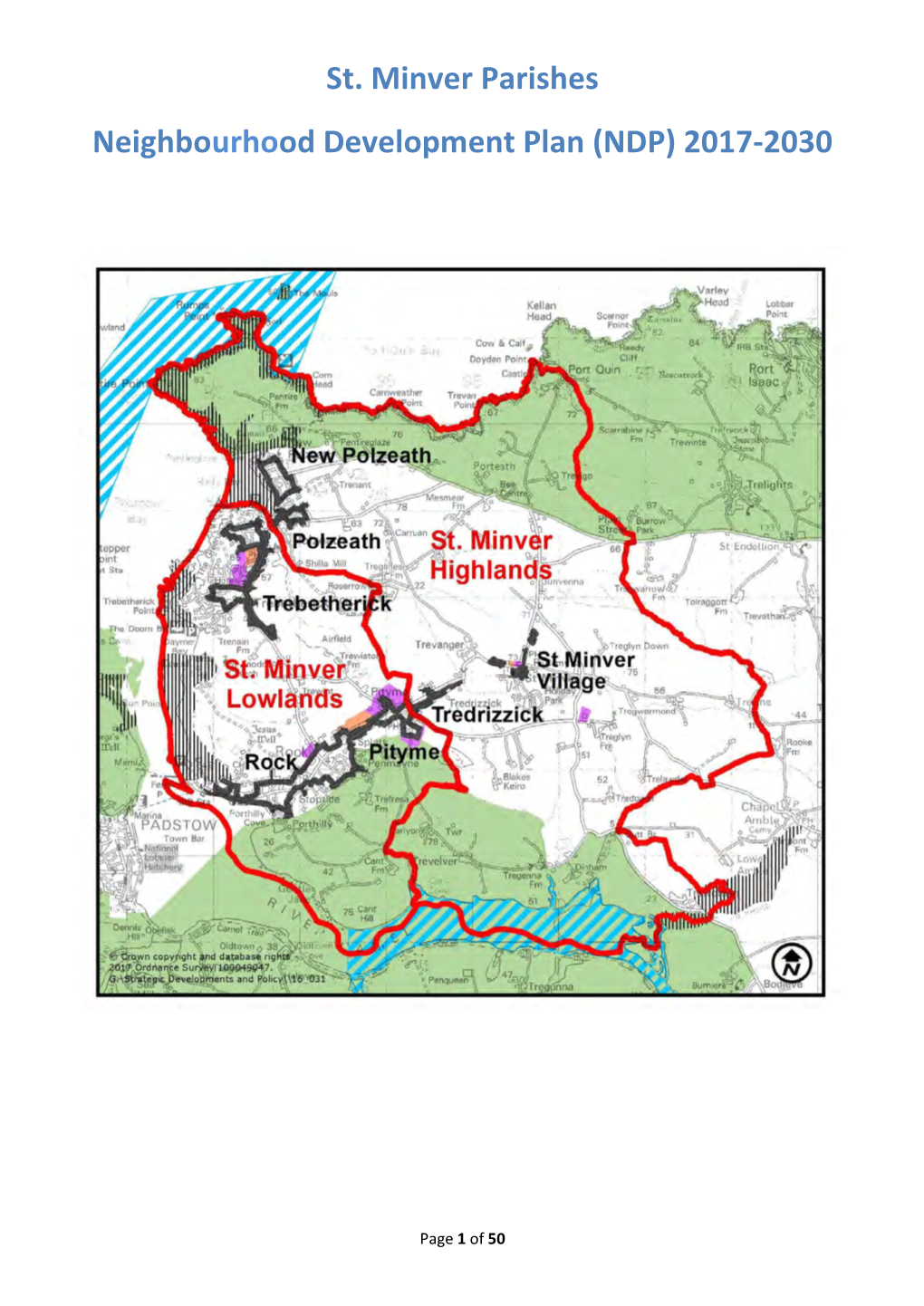 St. Minver Parishes Neighbourhood Development Plan (NDP) 2017-2030