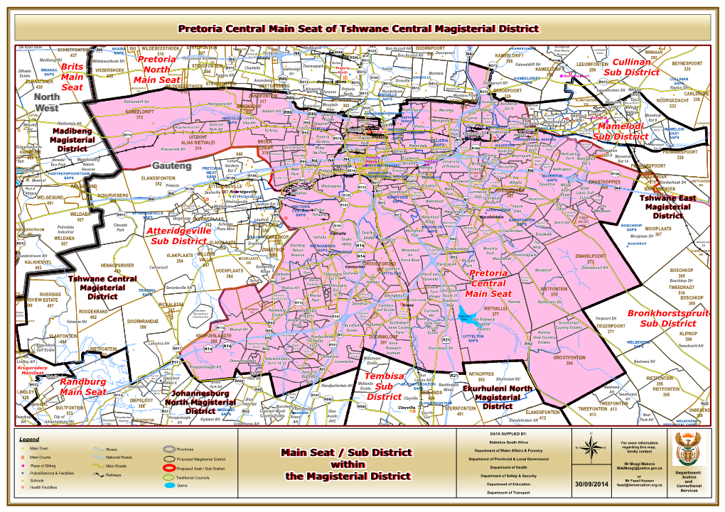 Pretoria Central Main Seat of Tshwane Central Magisterial District