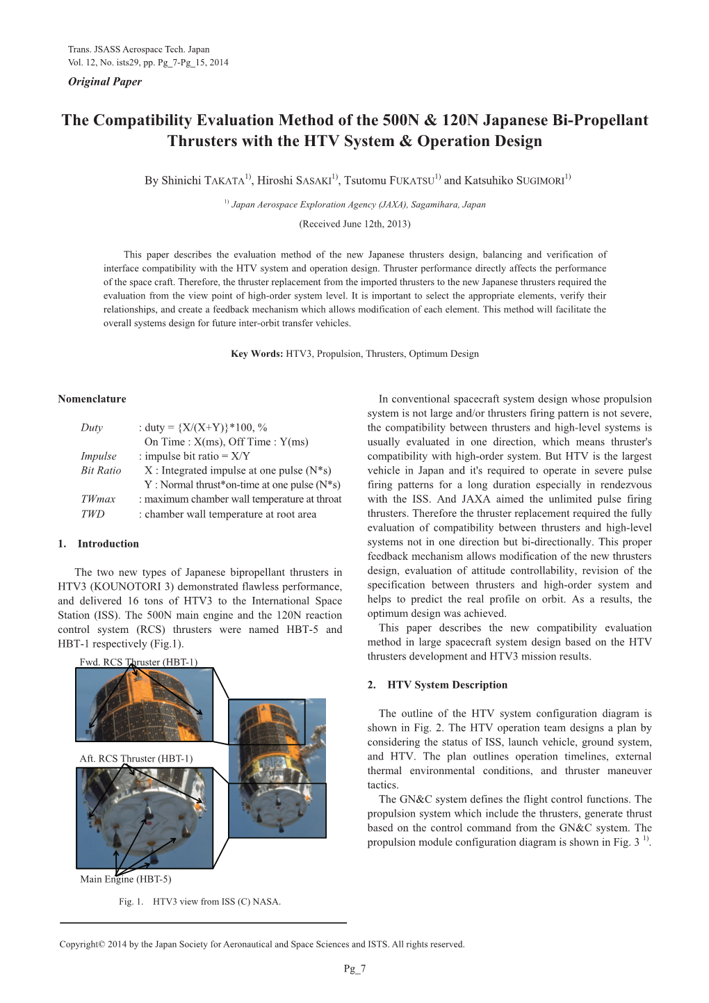 The Compatibility Evaluation Method of the 500N & 120N Japanese Bi