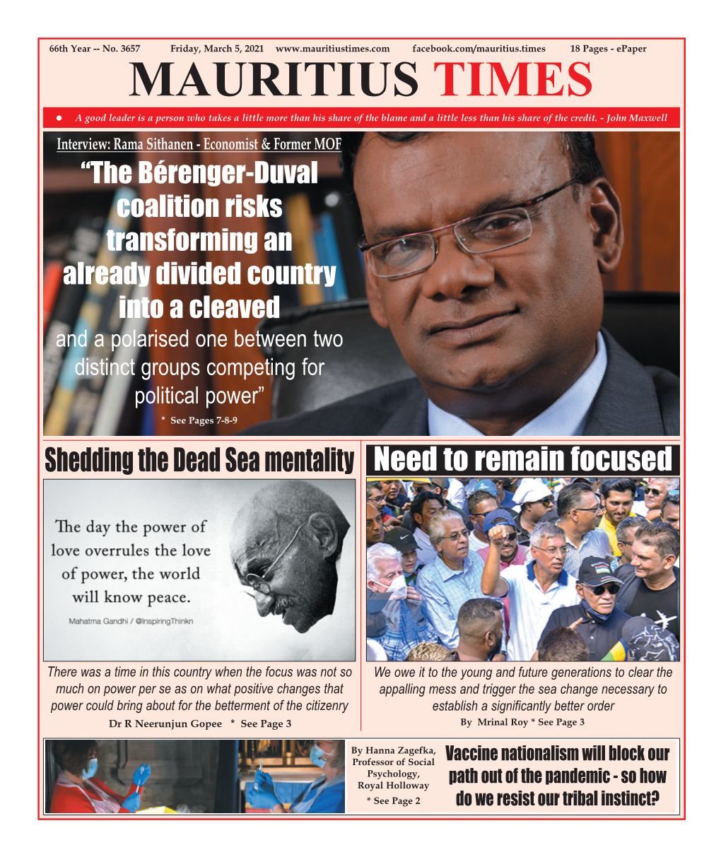 Mauritius-Times-Epaper-Friday-5-March-2021.Pdf