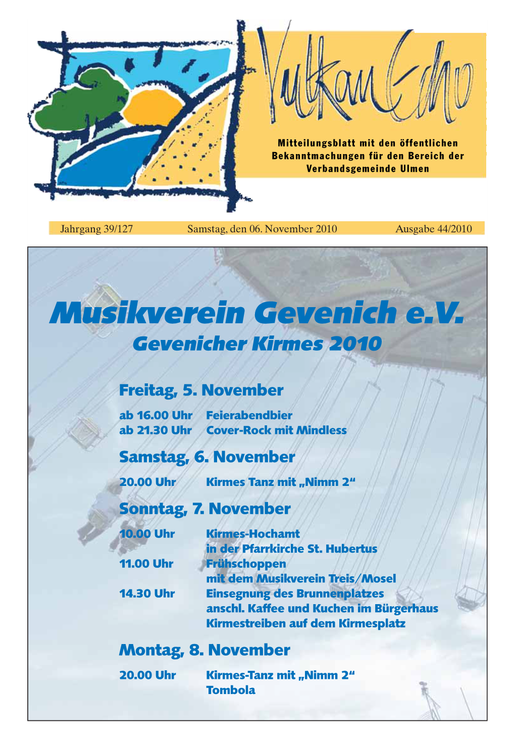 Musikverein Gevenich E.V. Gevenicher Kirmes 2010