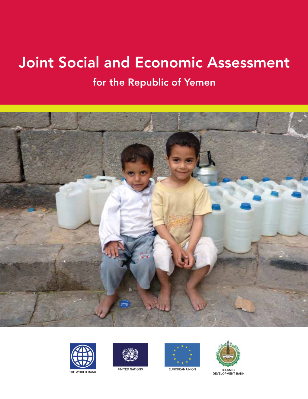 Joint Social and Economic Assessment for the Republic of Yemen