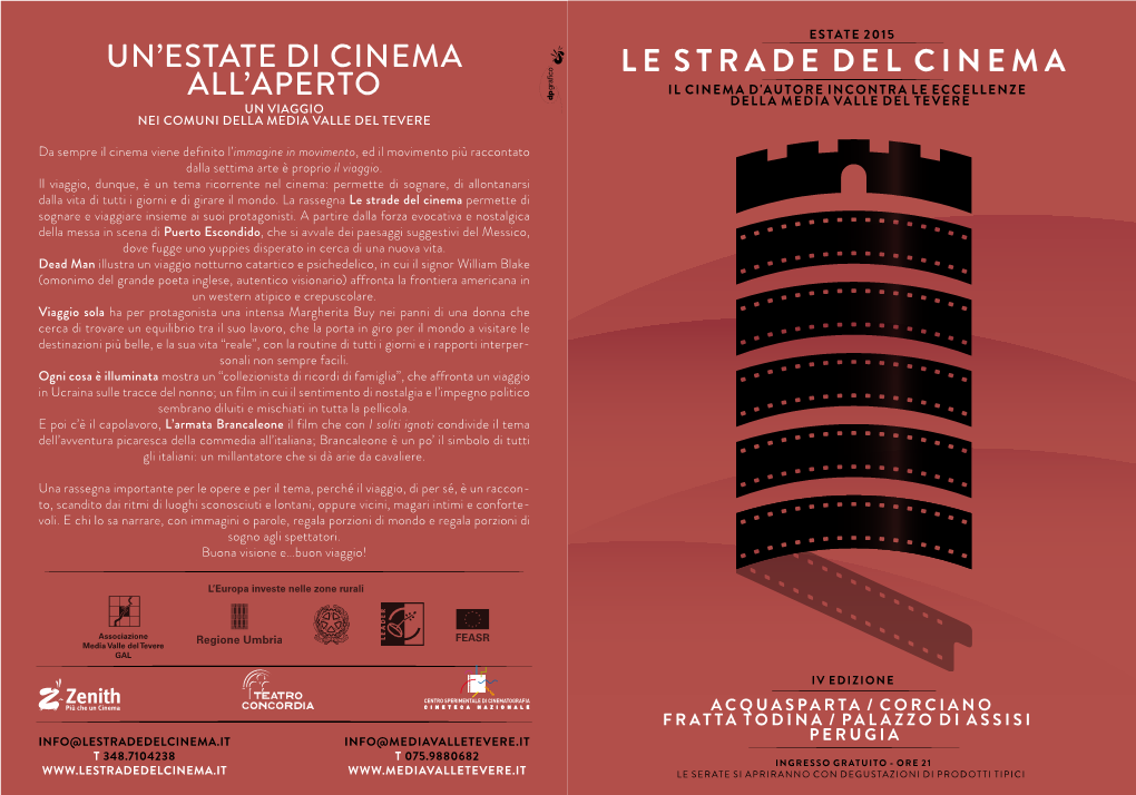 Un'estate Di Cinema All'aperto