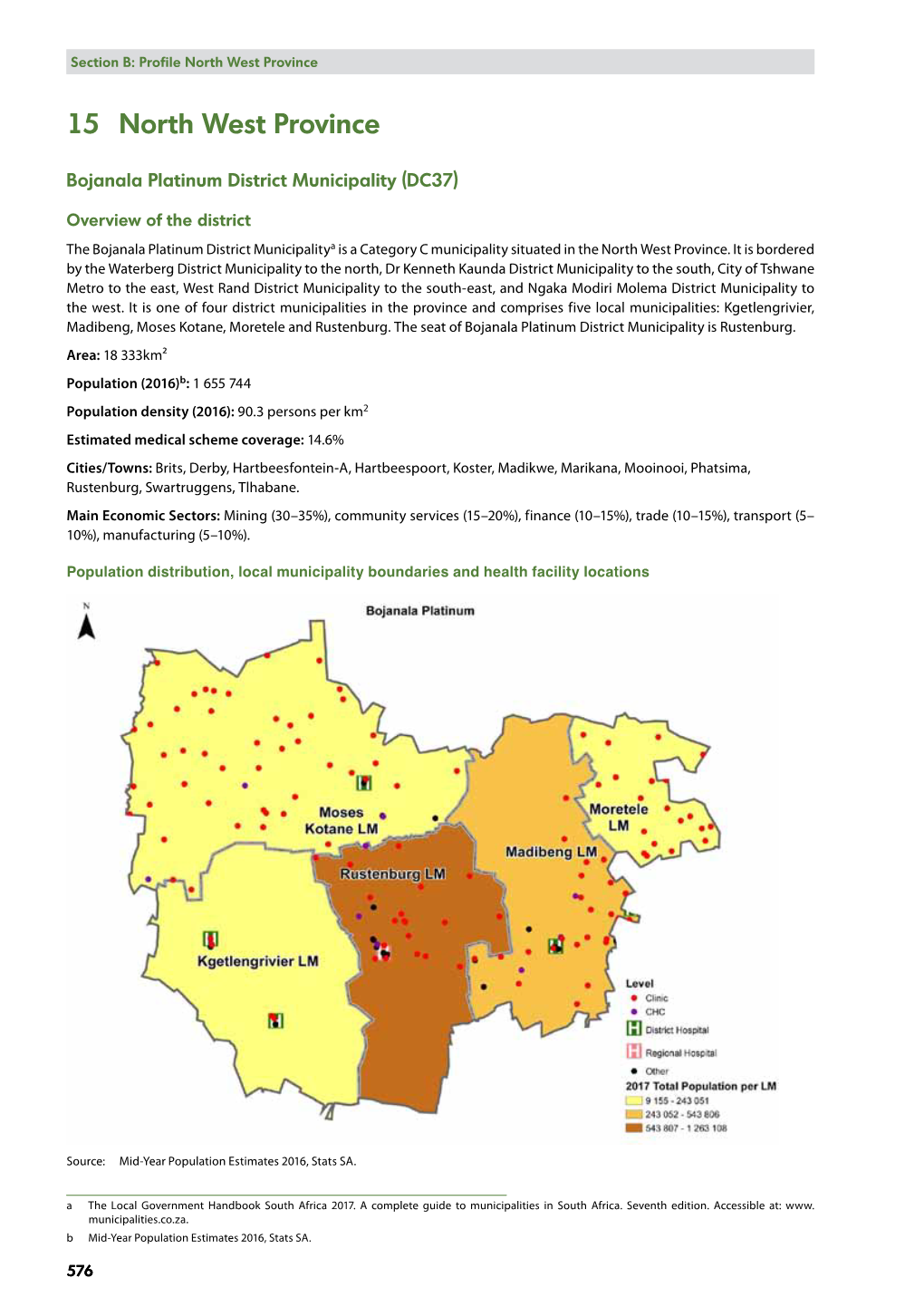 15 North West Province