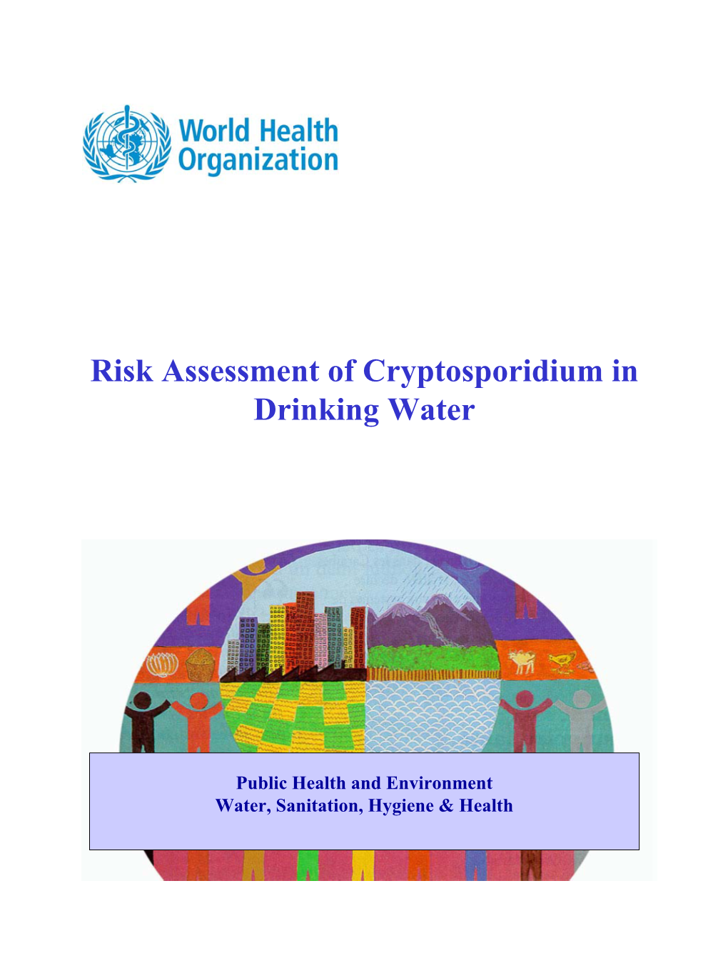 Risk Assessment of Cryptosporidium in Drinking Water