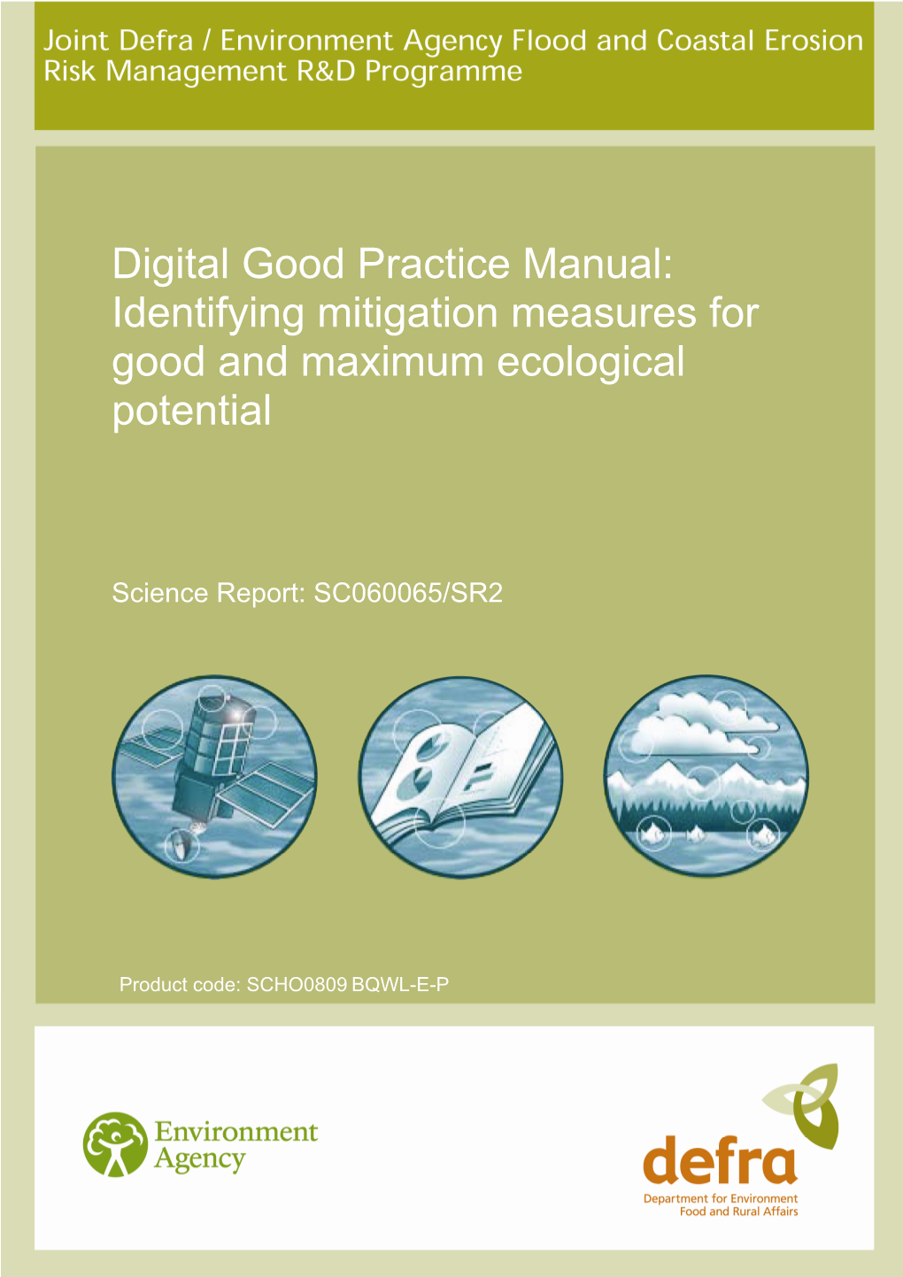 Digital Good Practice Manual: Identifying Mitigation Measures for Good and Maximum Ecological Potential