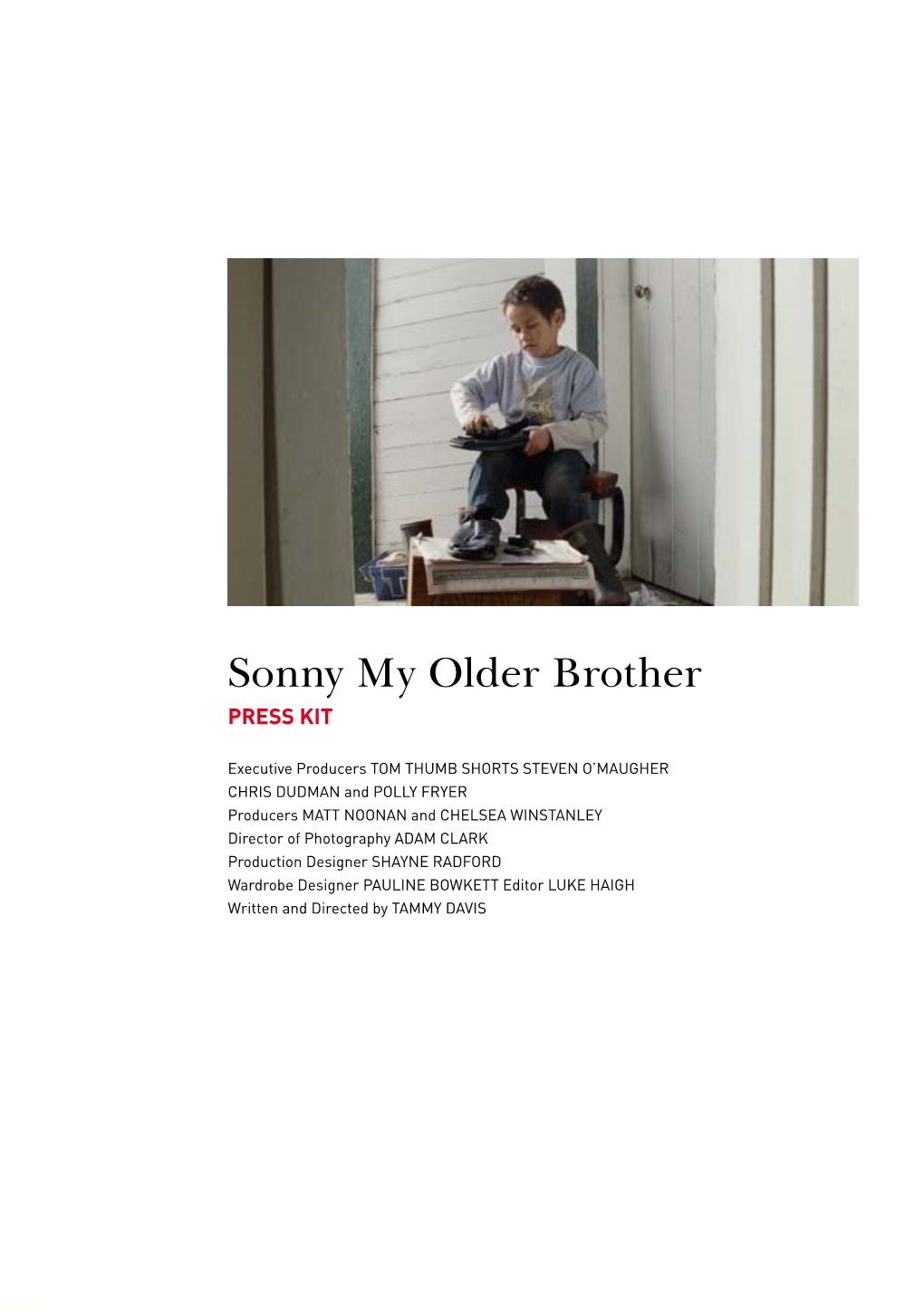 Sonny, My Older Brother Press