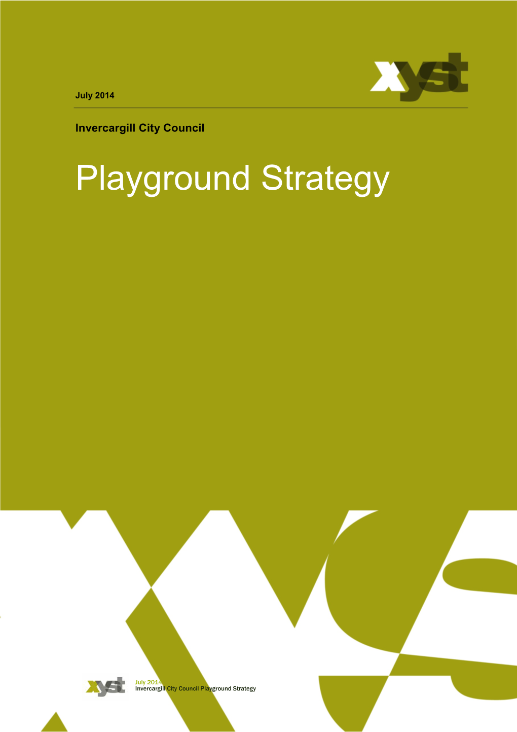 Playground Strategy