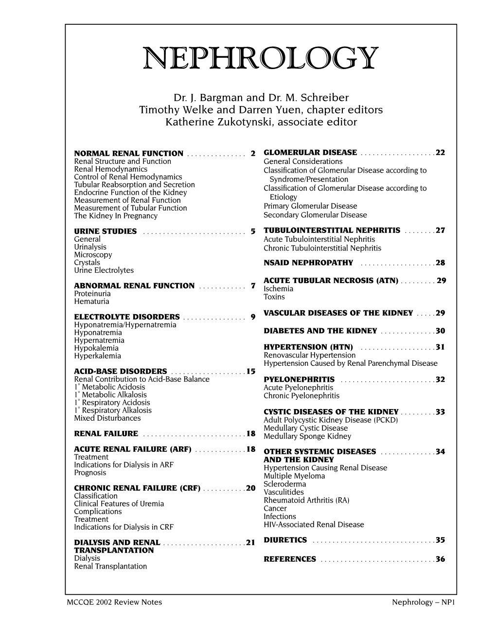 Nephrology 2002