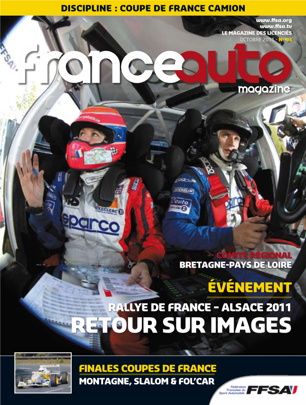 FRANCE AUTO N°93 // Octobre 2011 // 3 Sommaire