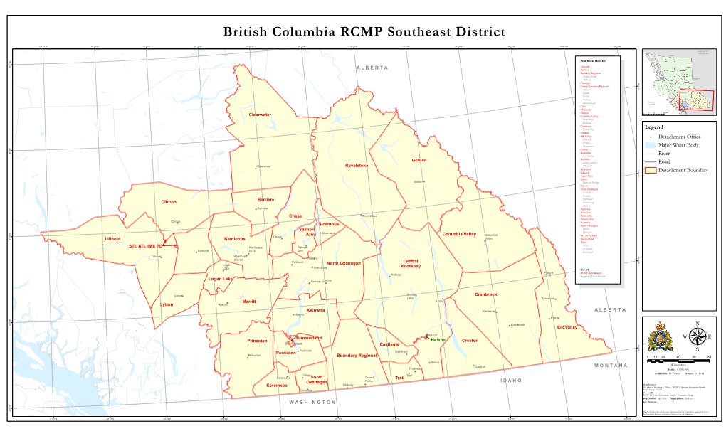 British Columbia RCMP Southeast District