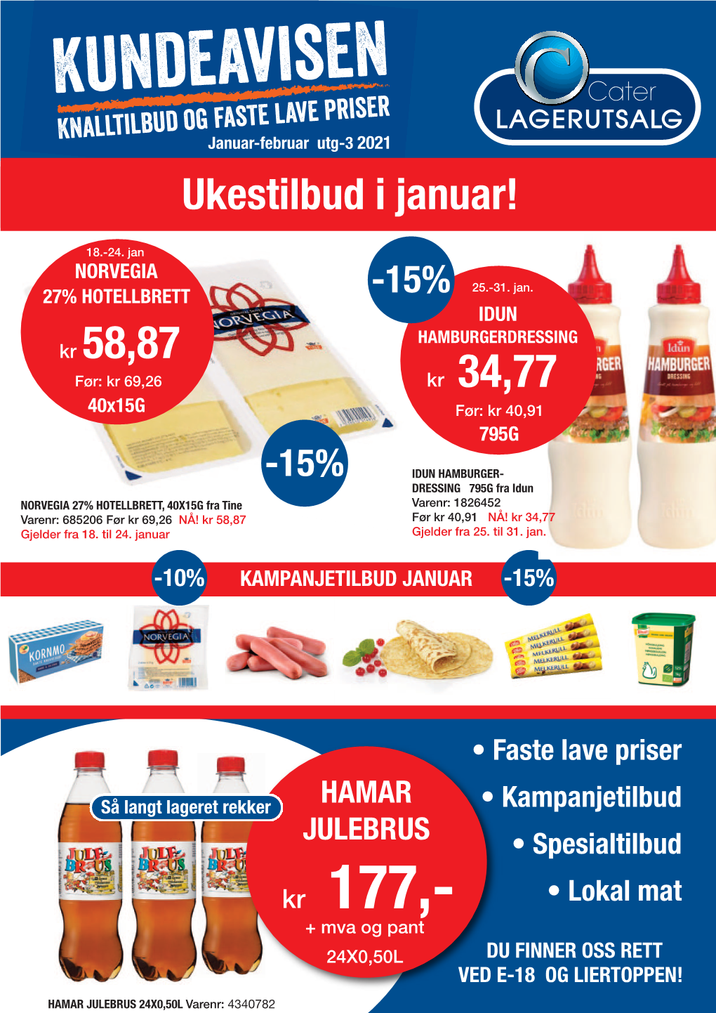 Ukestilbud I Januar!