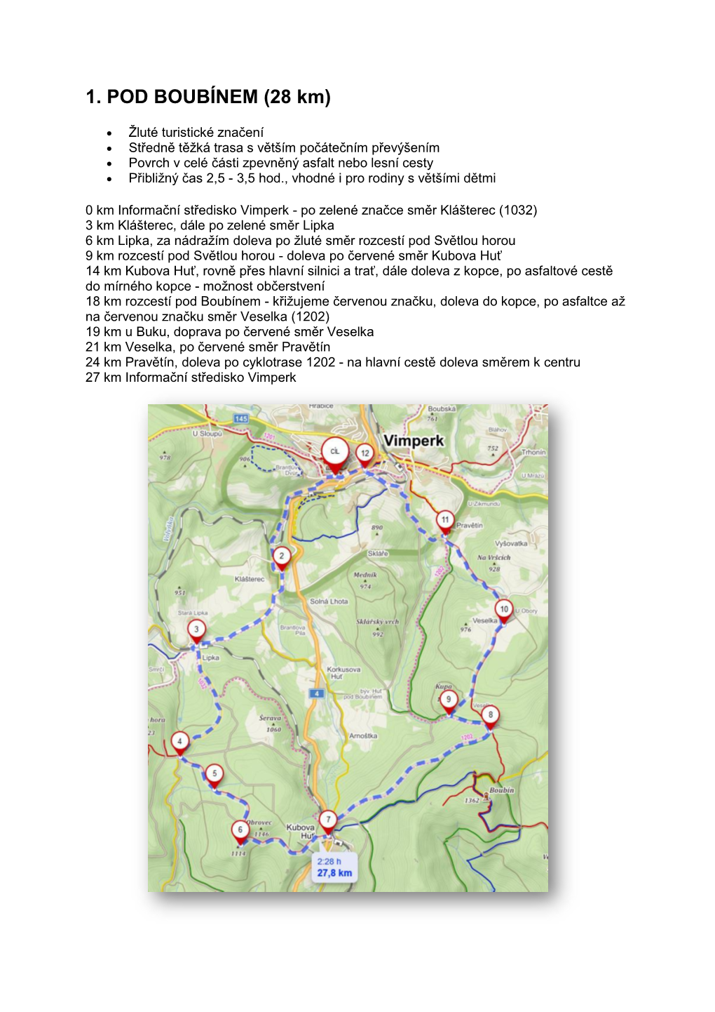 Volyně – Němětice – Strunkovice Nad Volyňkou – Přední Zborovice – Radošovice – Strakonice