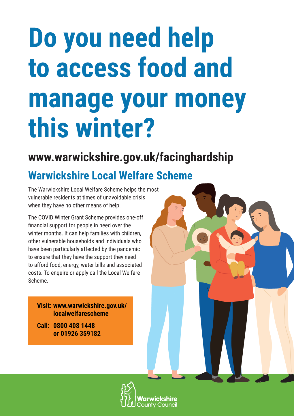 Do You Need Help to Access Food and Manage Your Money This Winter?