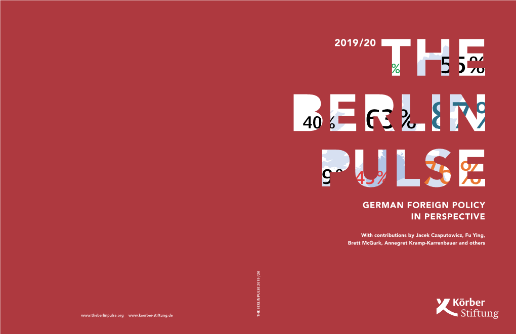 The Berlin Pulse! the First Edition, Published in November 2017, Was an Experiment