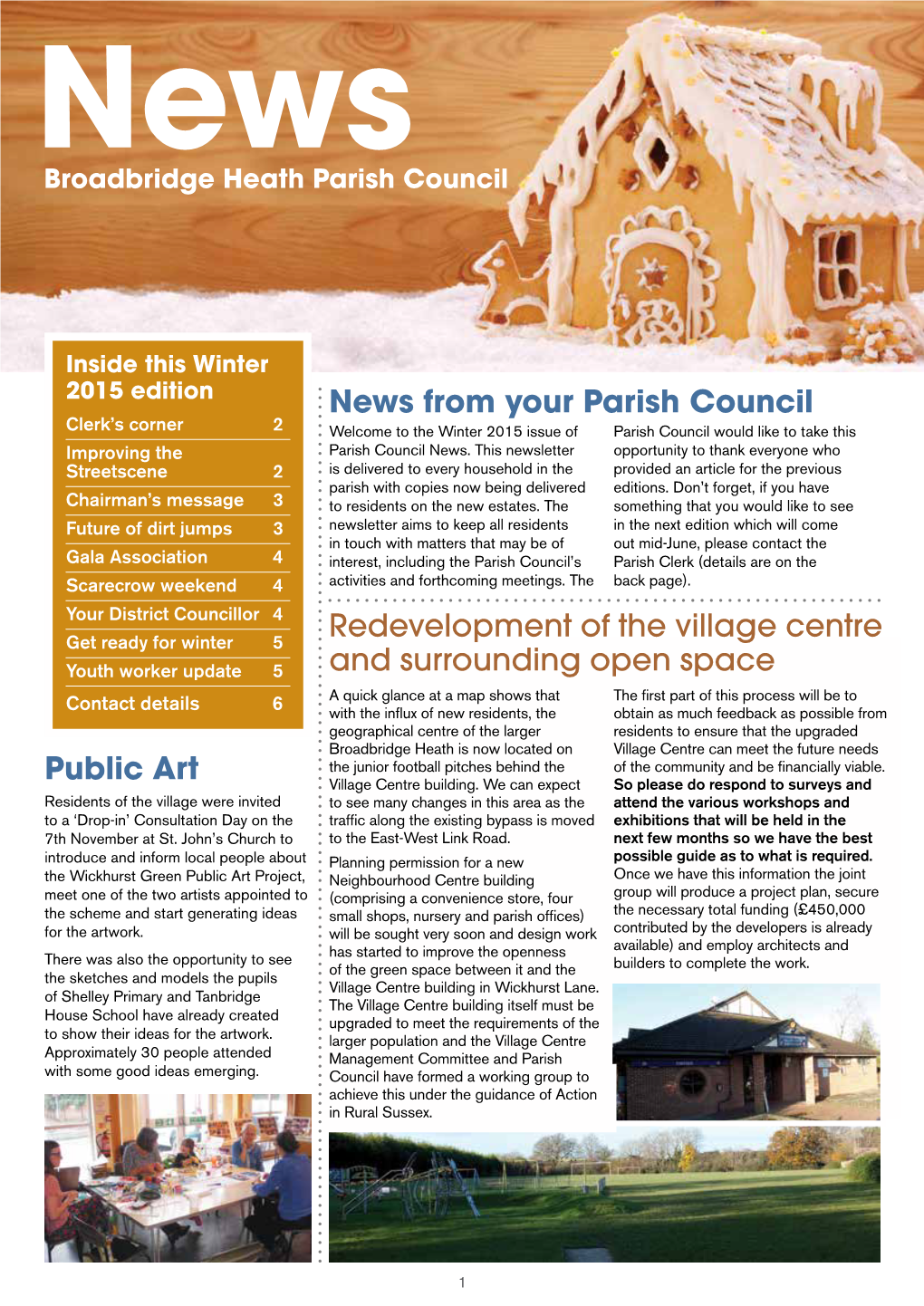 News from Your Parish Council Public