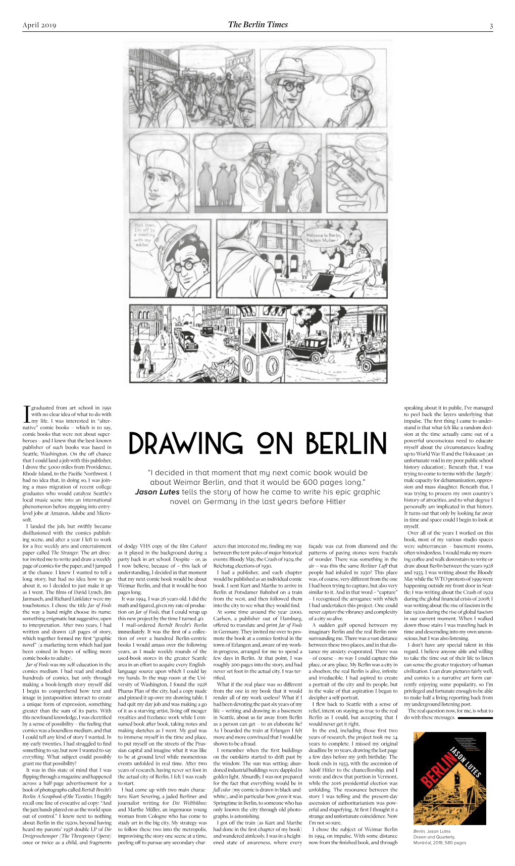 Drawing on Berlin
