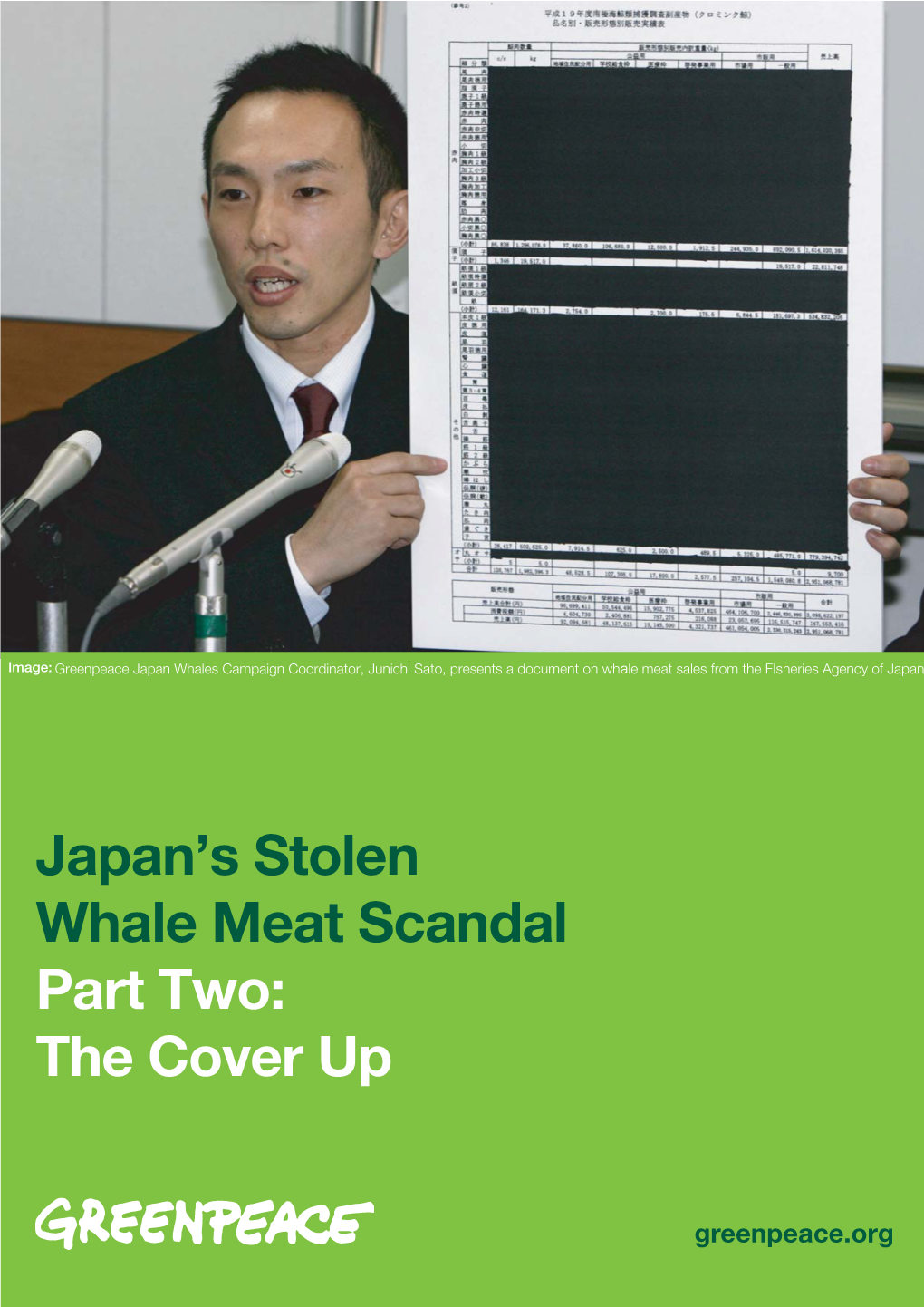 Japan's Stolen Whale Meat Scandal Part