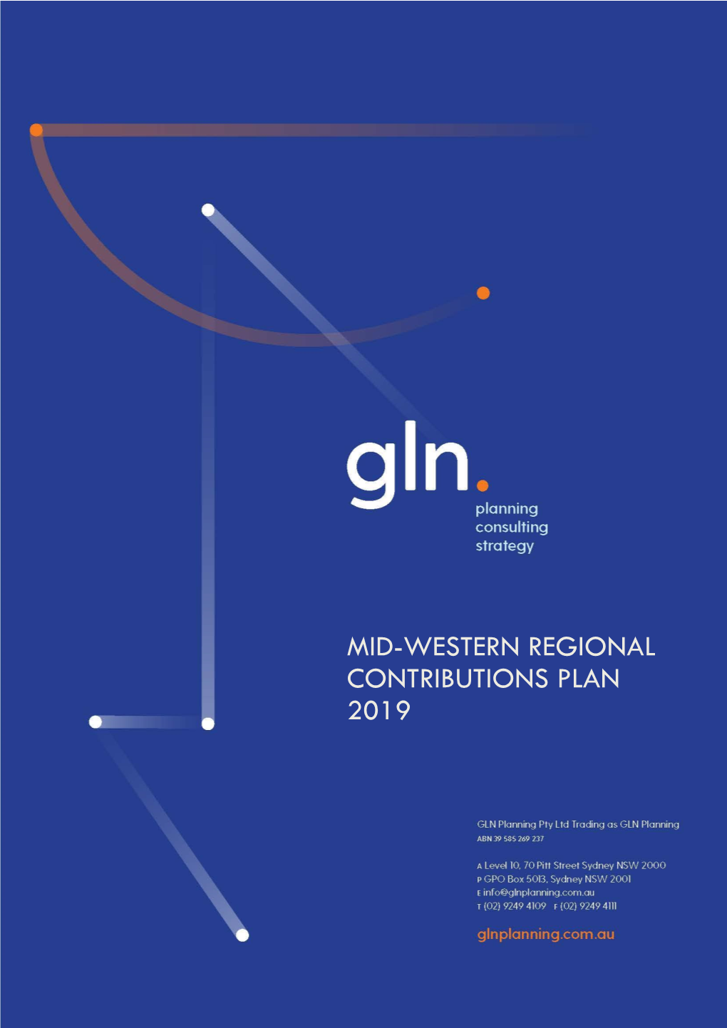 Contributions Plan 2019 Mid-Western Regional Council