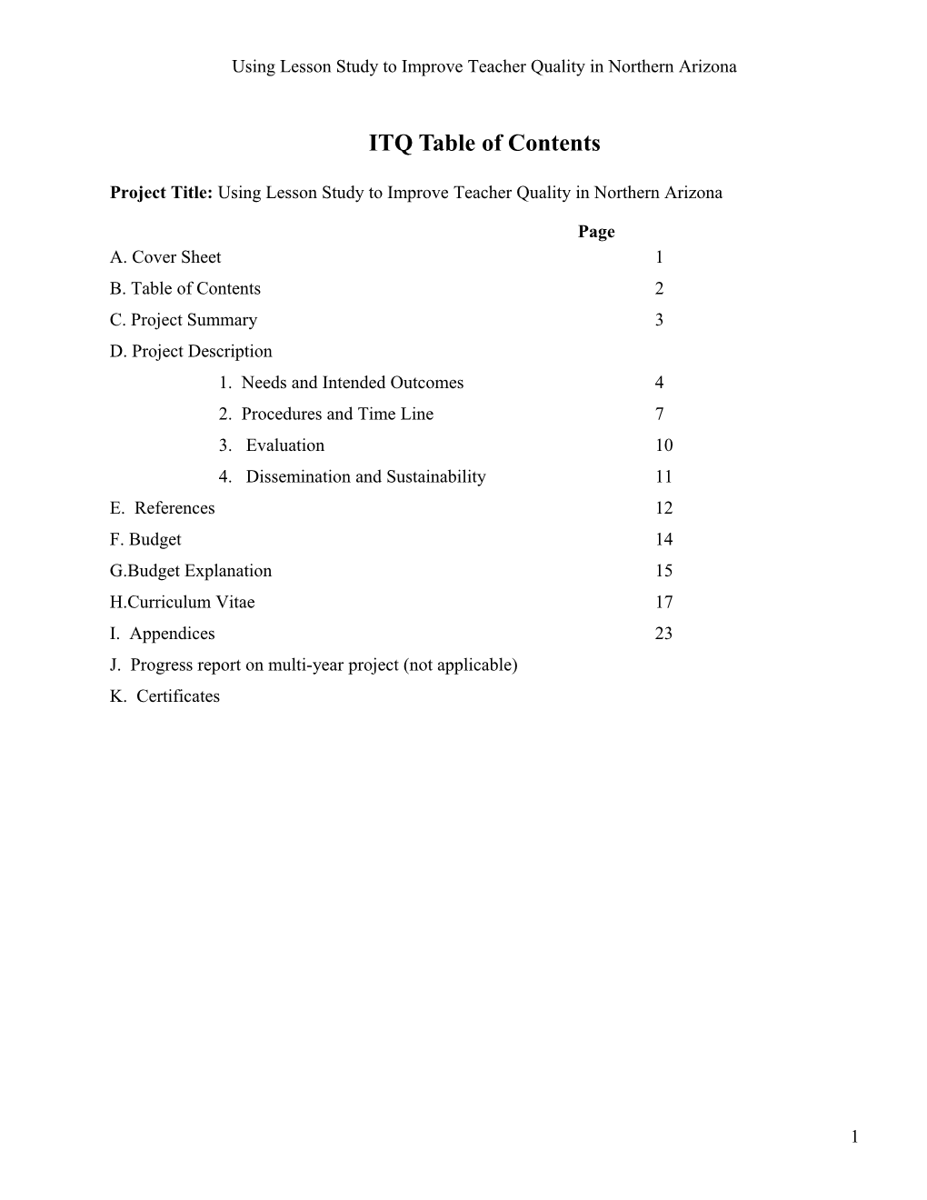 Using Lesson Study to Improve Teacher Quality in Northern Arizona