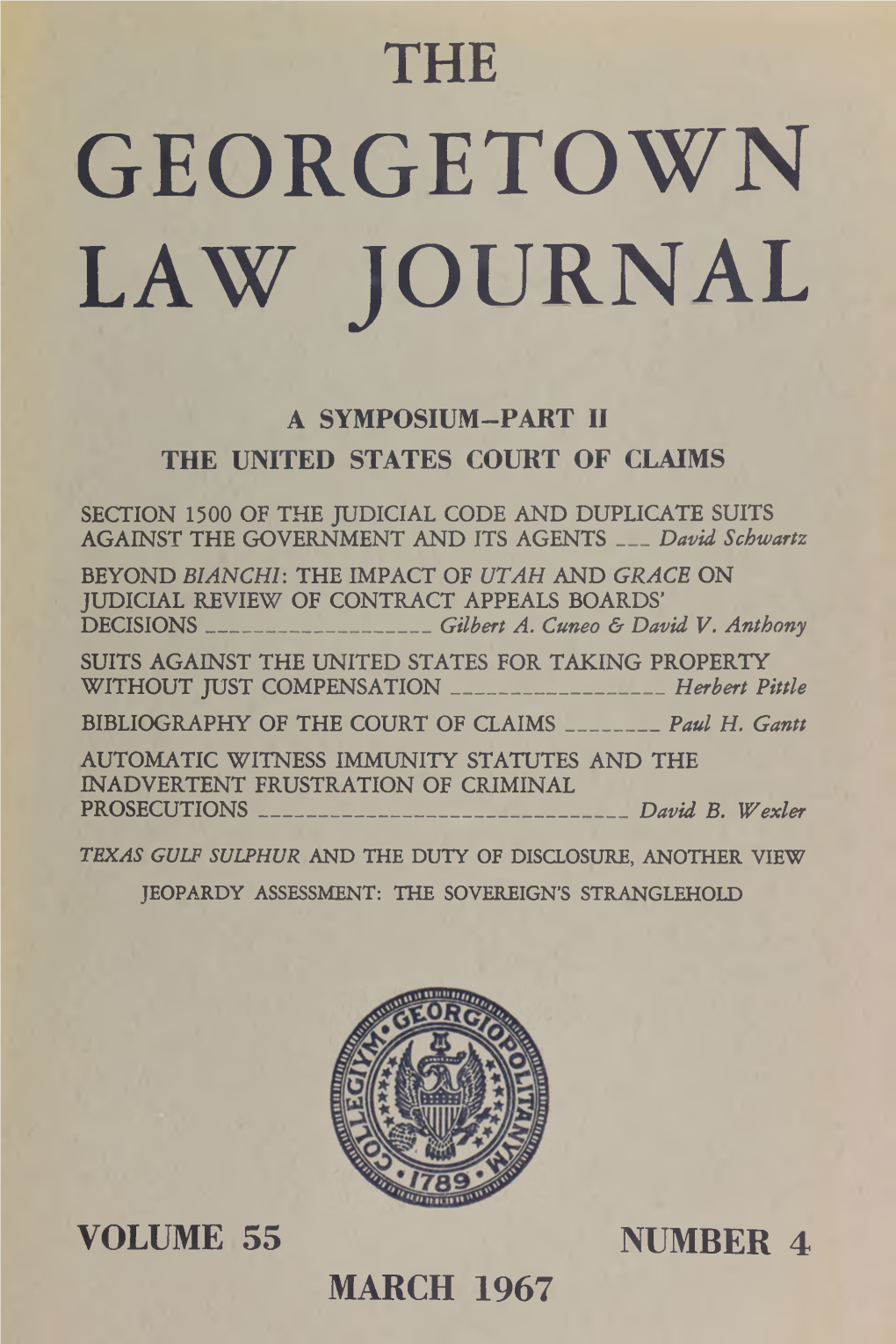 Georgetown Law Journal