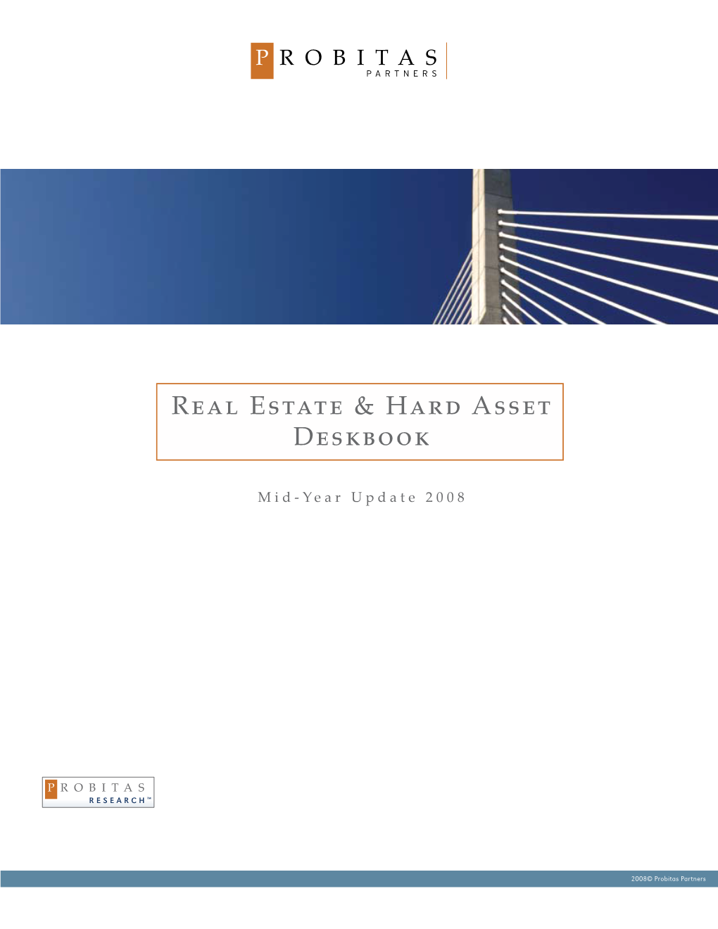 Real Estate & Hard Asset Deskbook