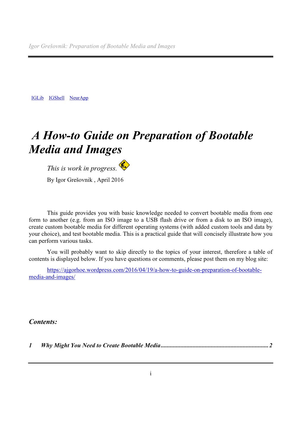 Bootable Media and Images Preparation Guide with How-To