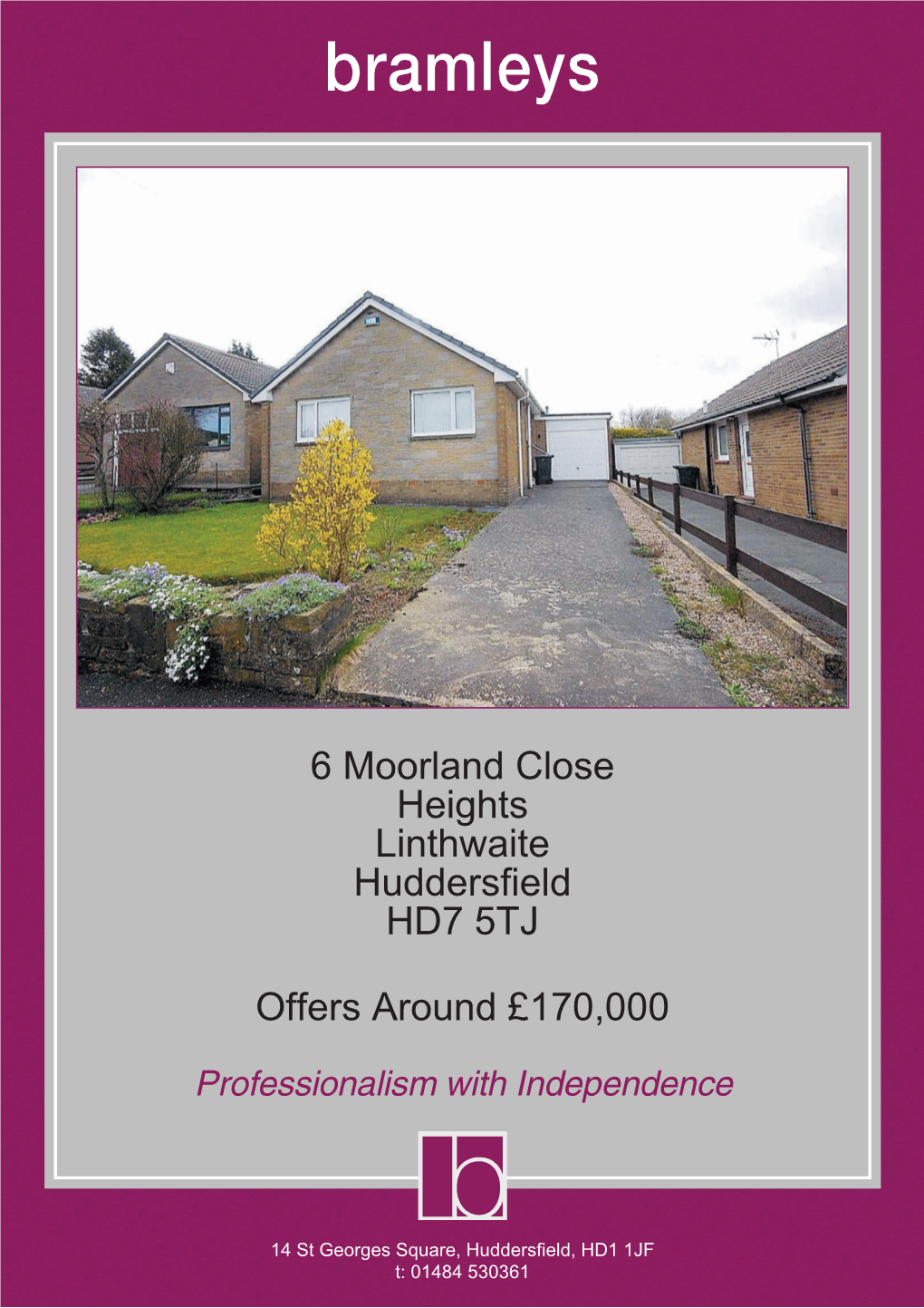 6 Moorland Close Heights Linthwaite Huddersfield HD7 5TJ Offers