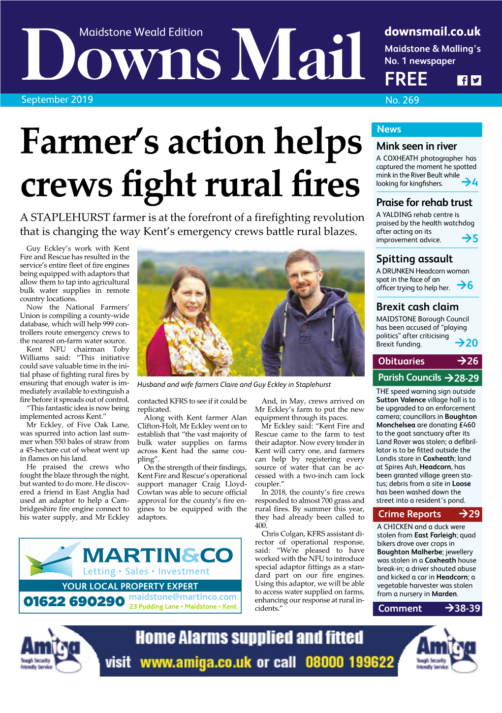 Farmer's Action Helps Crews Fight Rural Fires