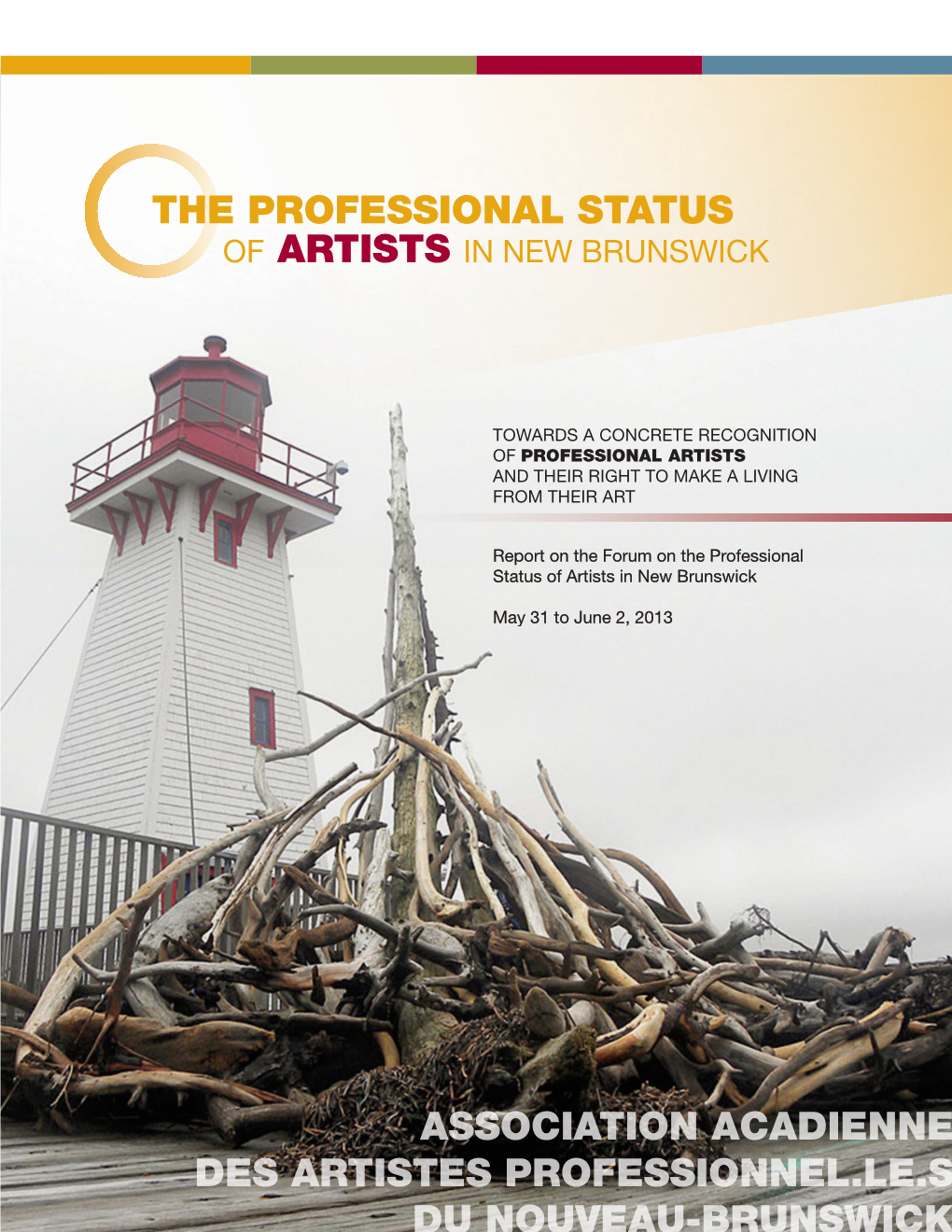 Association Acadienne Des Artistes Professionnel.Le.S Du Nouveau-Brunswick the Professional Status
