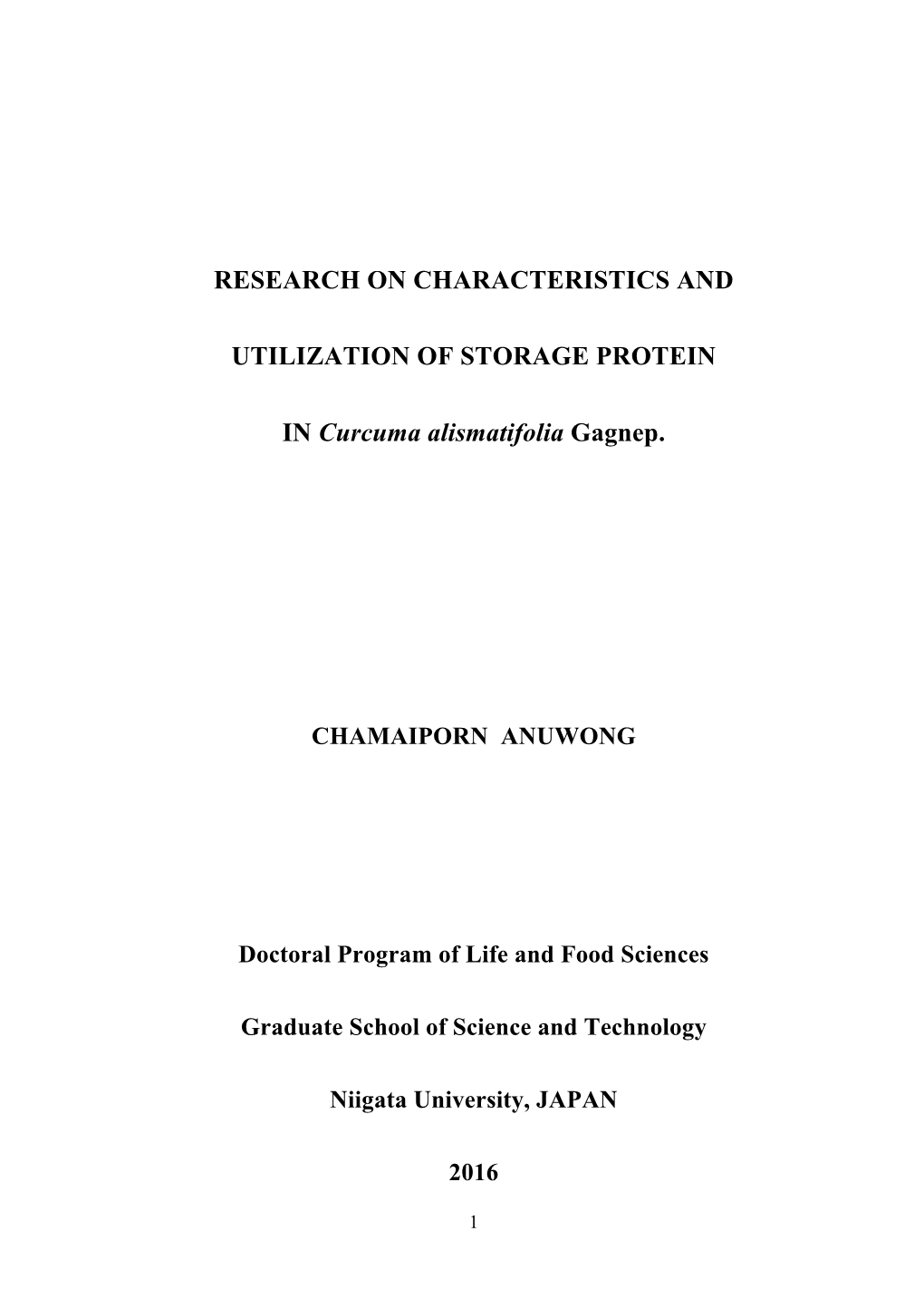 20160304 Thesis Chamaiporn Anuwong