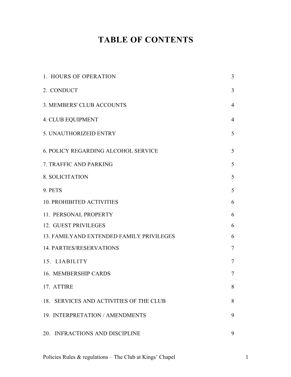 Table of Contents s517