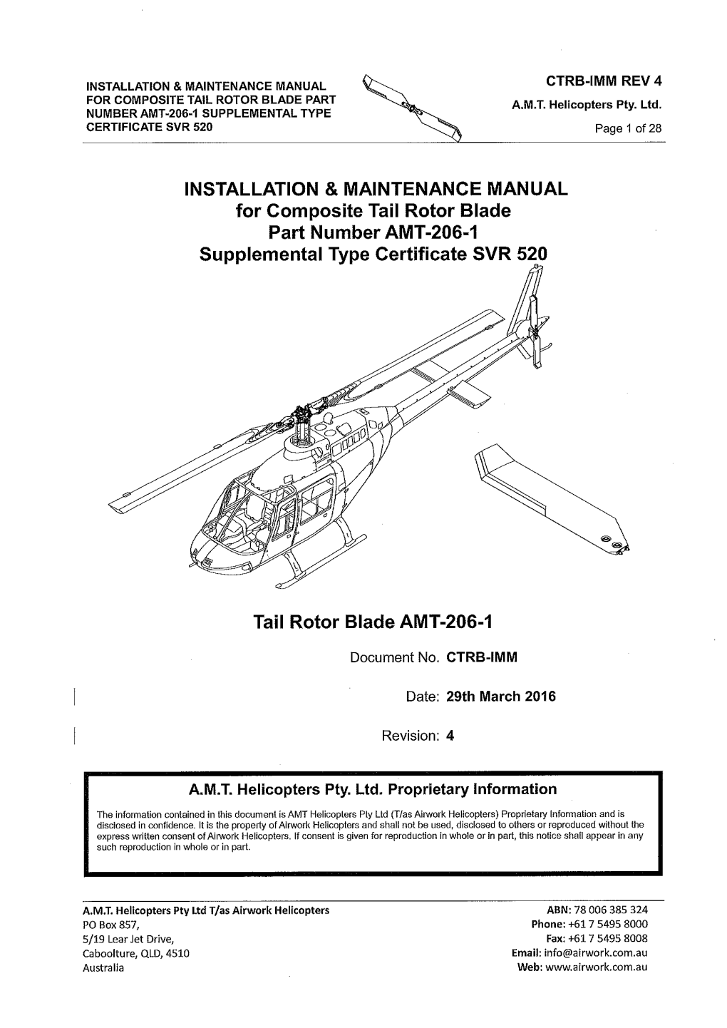 Installation & Maintenance Manual