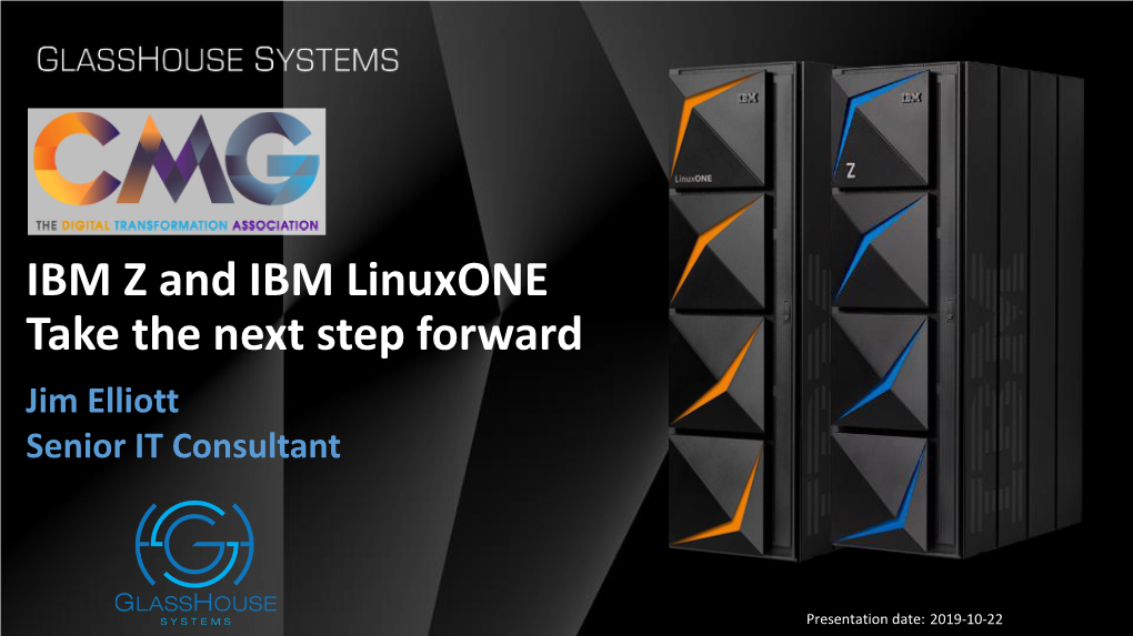 Introducing the IBM Z15 for CMG Canada 2019-10-22 Page 2 Building on Earlier Generations of IBM Mainframes