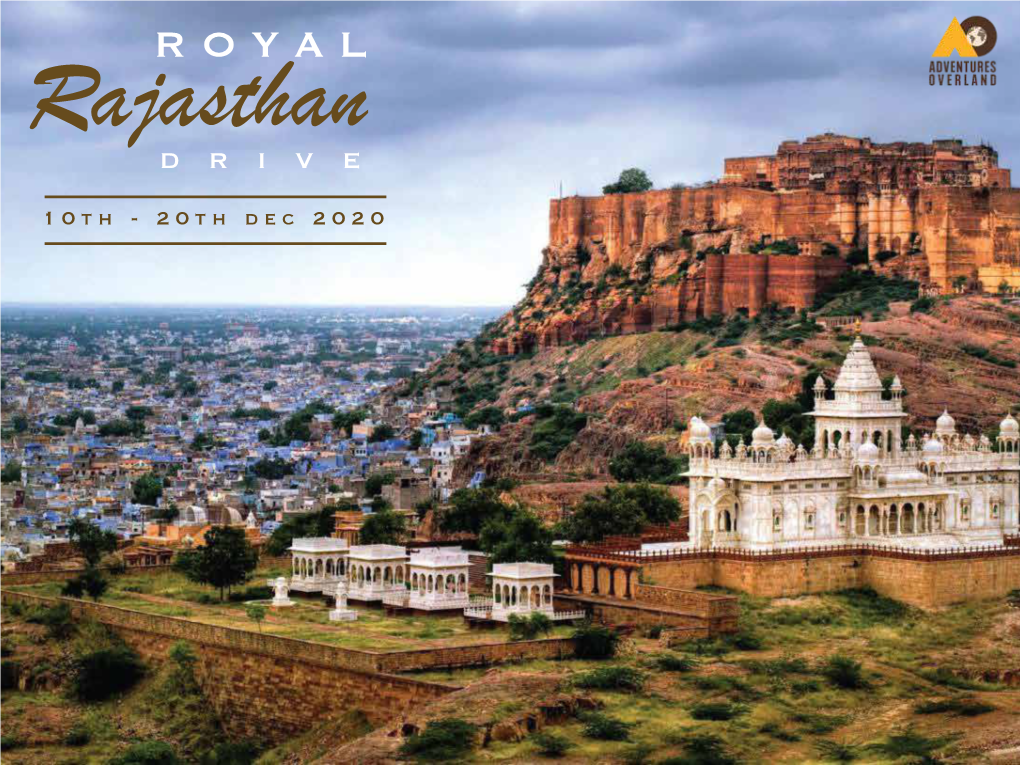 Royal Rajasthan Brochure