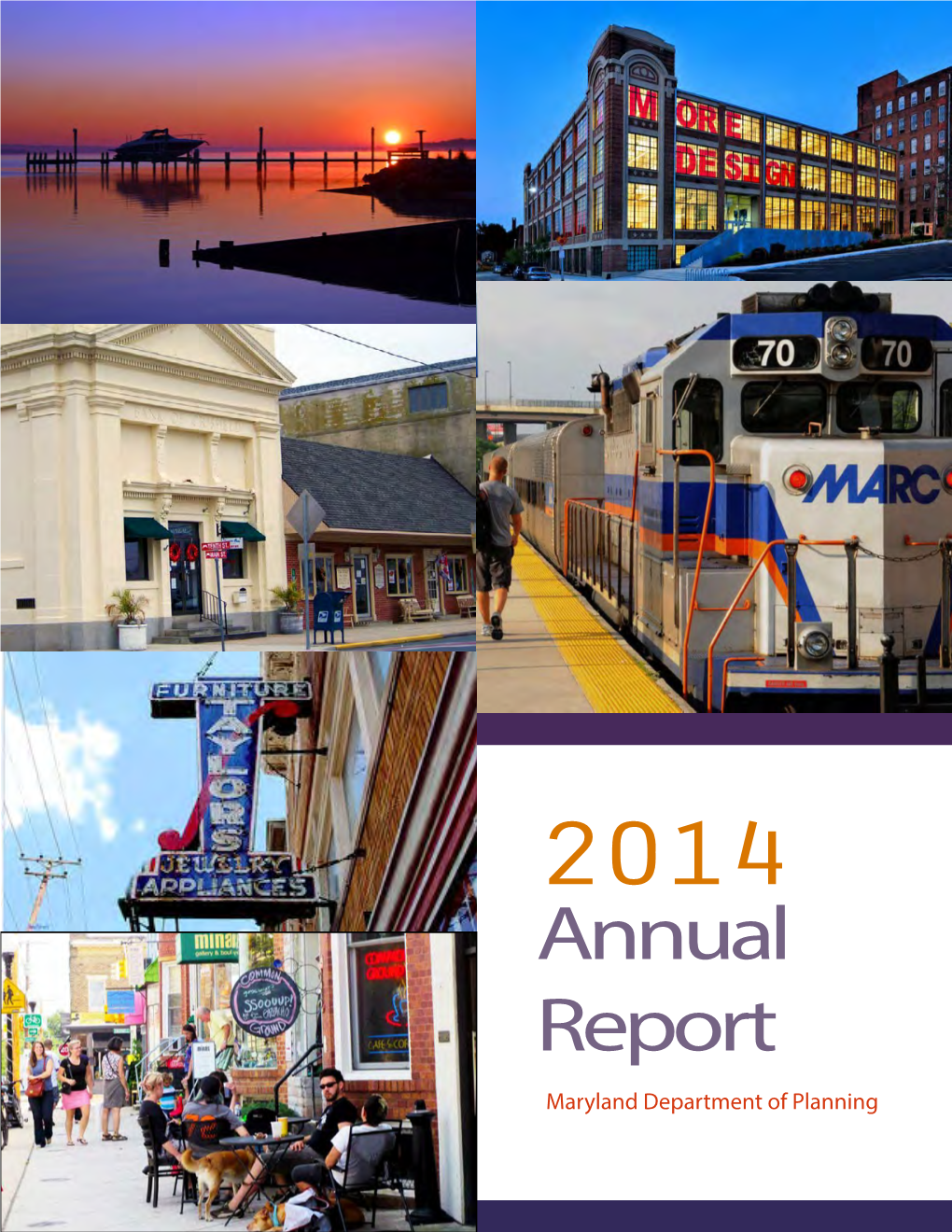 Maryland Department of Planning Annual Report 2014