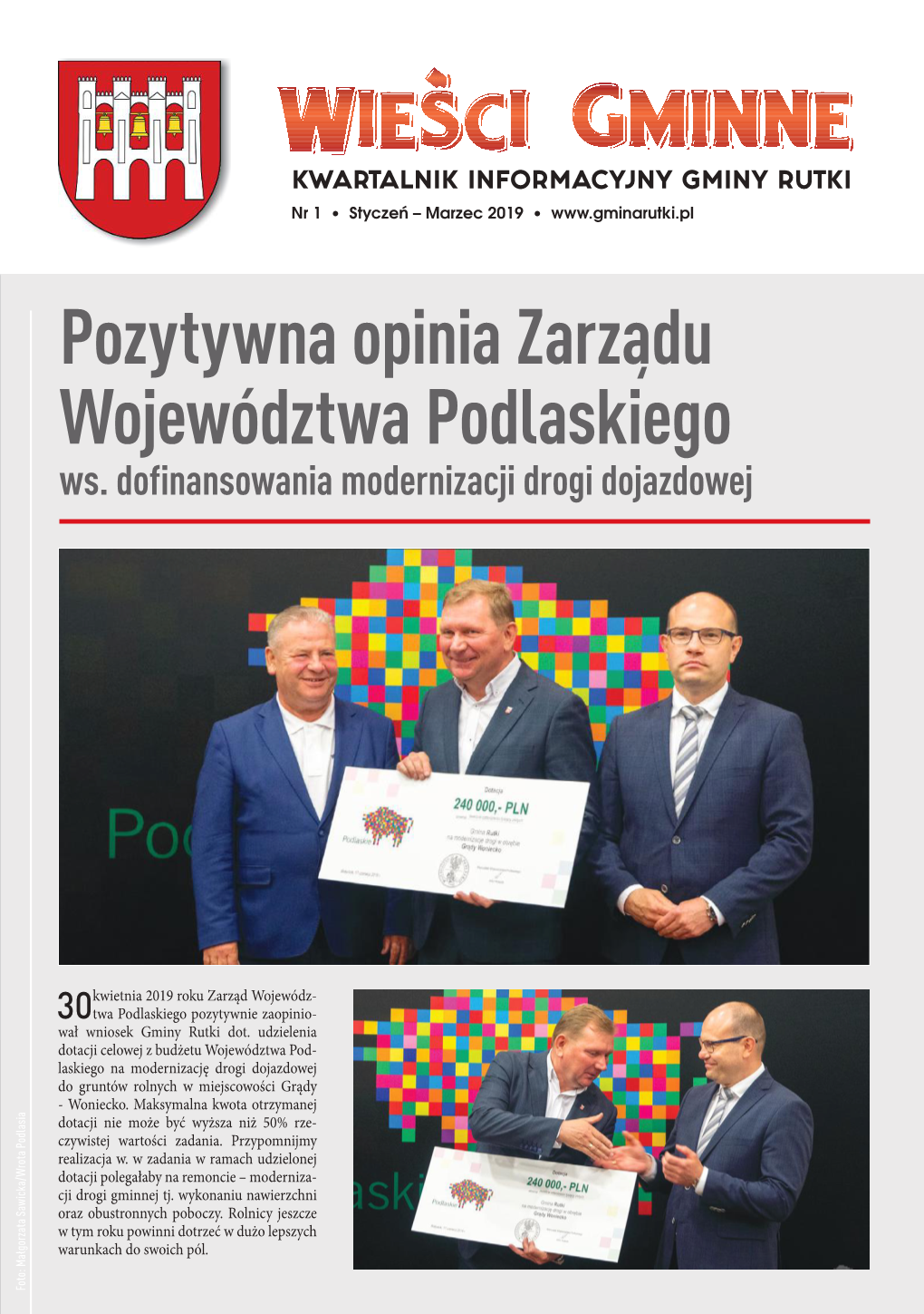 Pozytywna Opinia Zarządu Województwa Podlaskiego