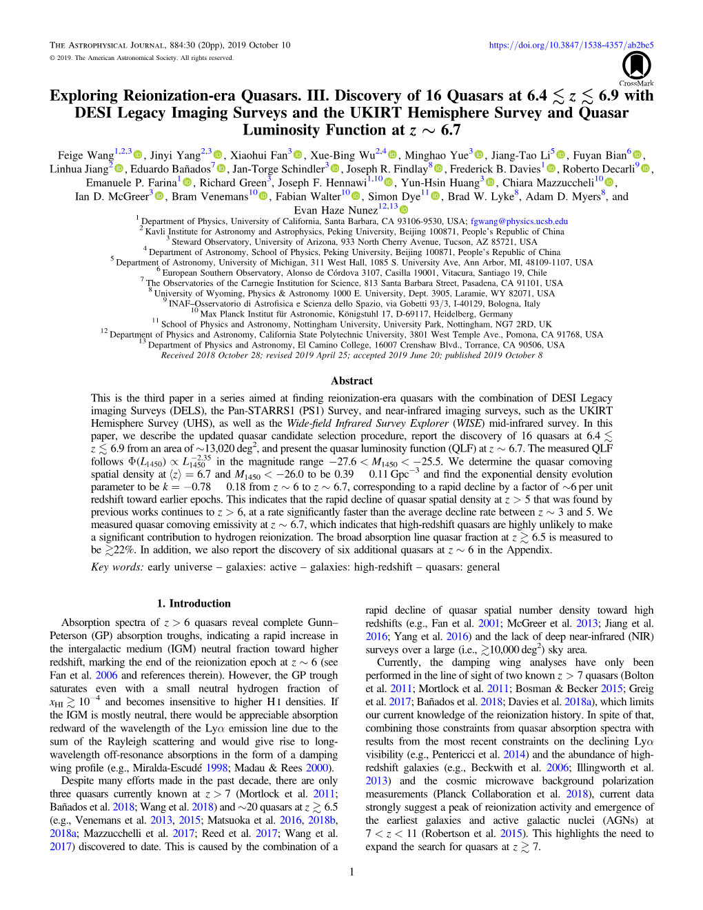 Exploring Reionization-Era Quasars. III. Discovery of 16 Quasars at 6.4