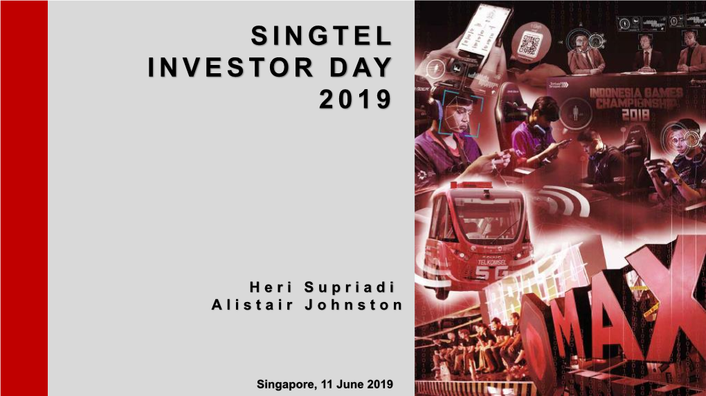 Singtel Investor Day 2019