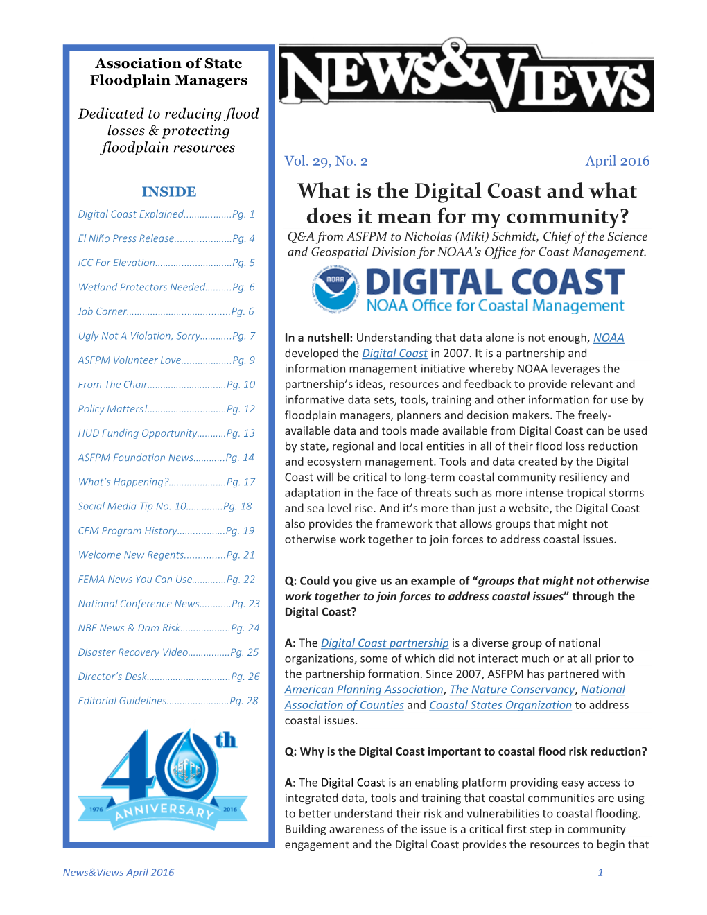 What Is the Digital Coast and What Does It Mean for My Community?