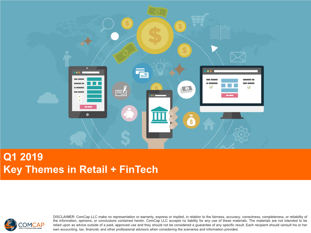 Retail + Fintech Key Themes Q1 2019