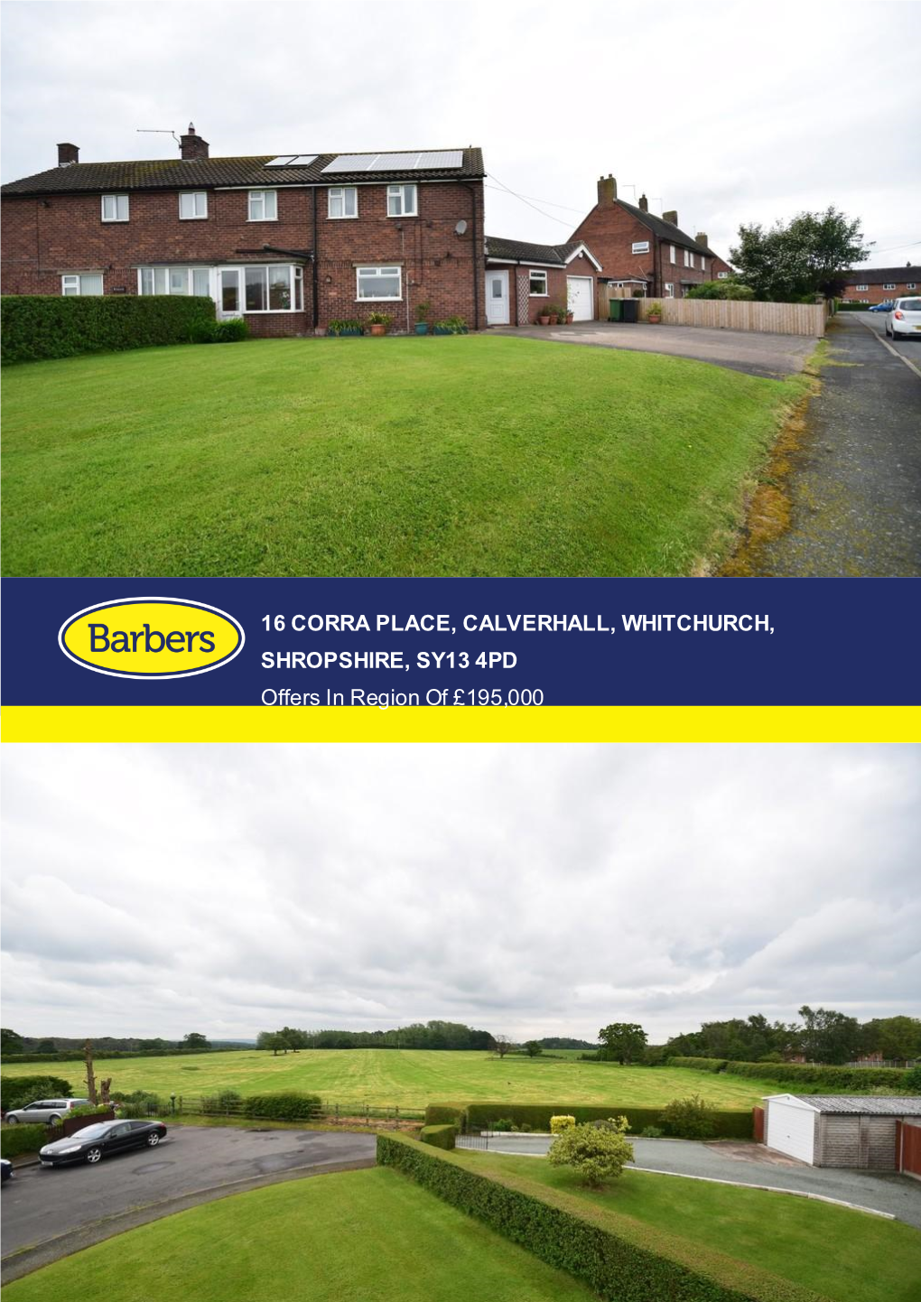 16 Corra Place, Calverhall, Whitchurch, Shropshire, Sy13 4Pd