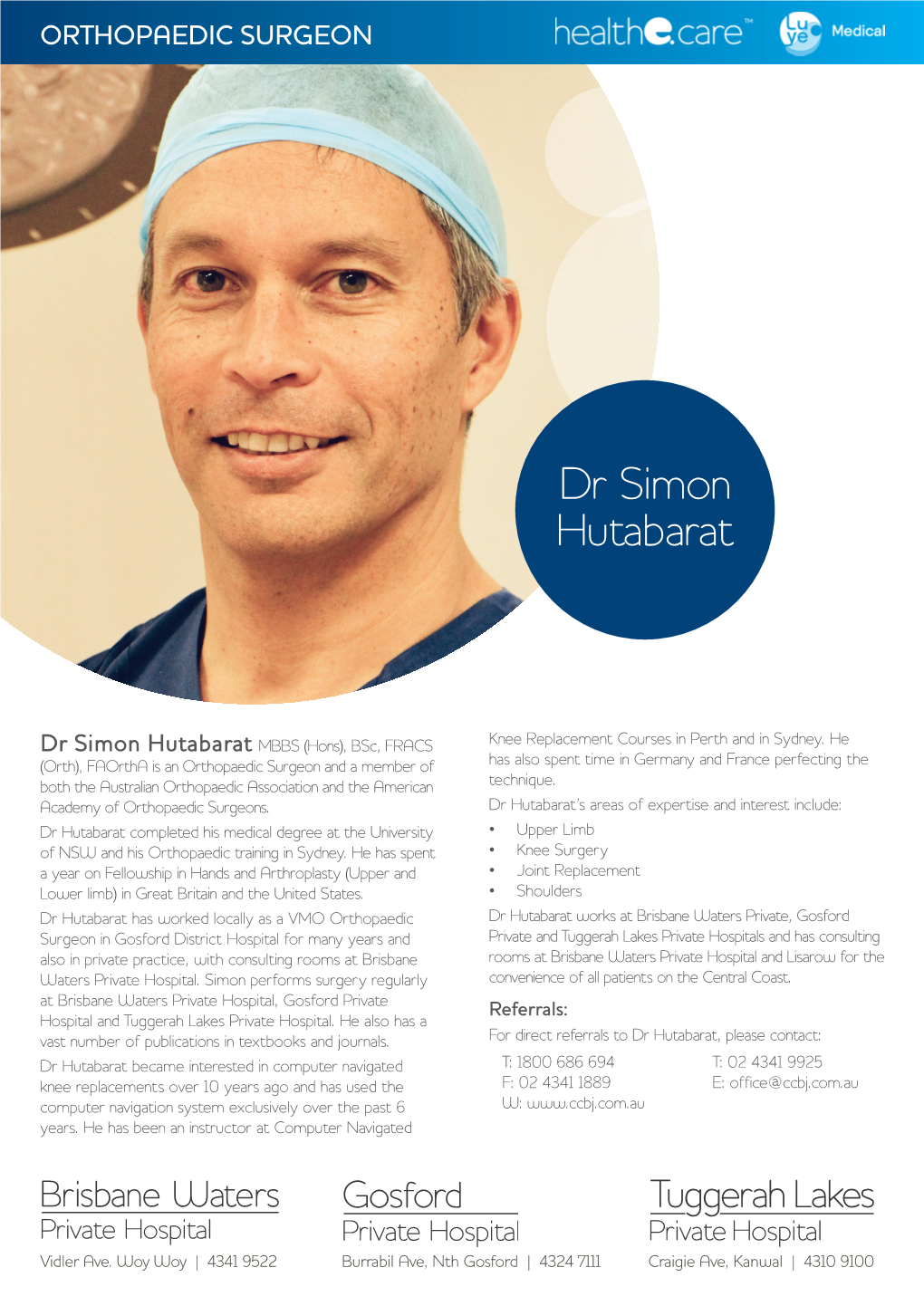 Dr Simon Hutabarat