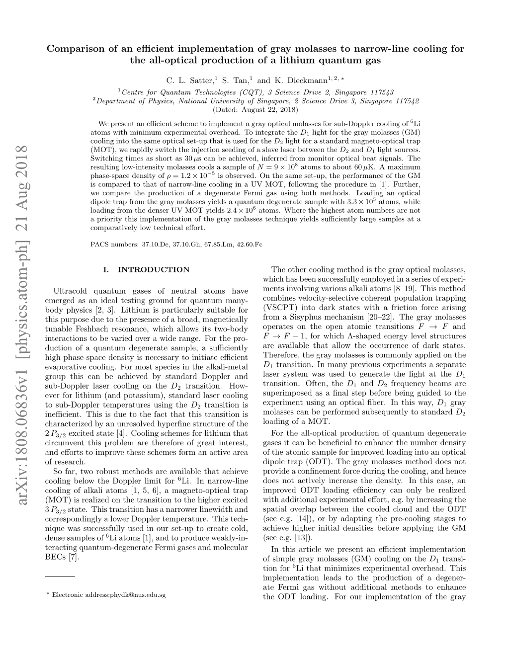 Comparison of an Efficient Implementation of Gray Molasses to Narrow-Line Cooling for the All-Optical Production of a Lithium Quantum